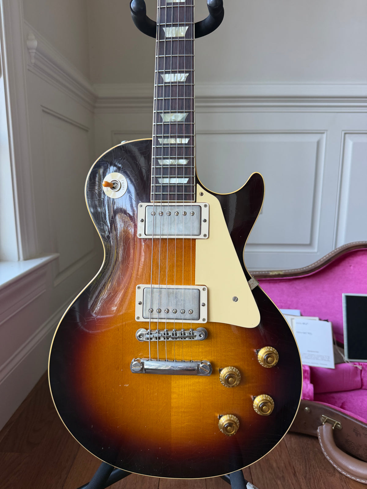 2022 Gibson Custom Shop ‘58 Reissue R8 Les Paul Murphy Lab Ultra Light Aged - Bourbon Burst
