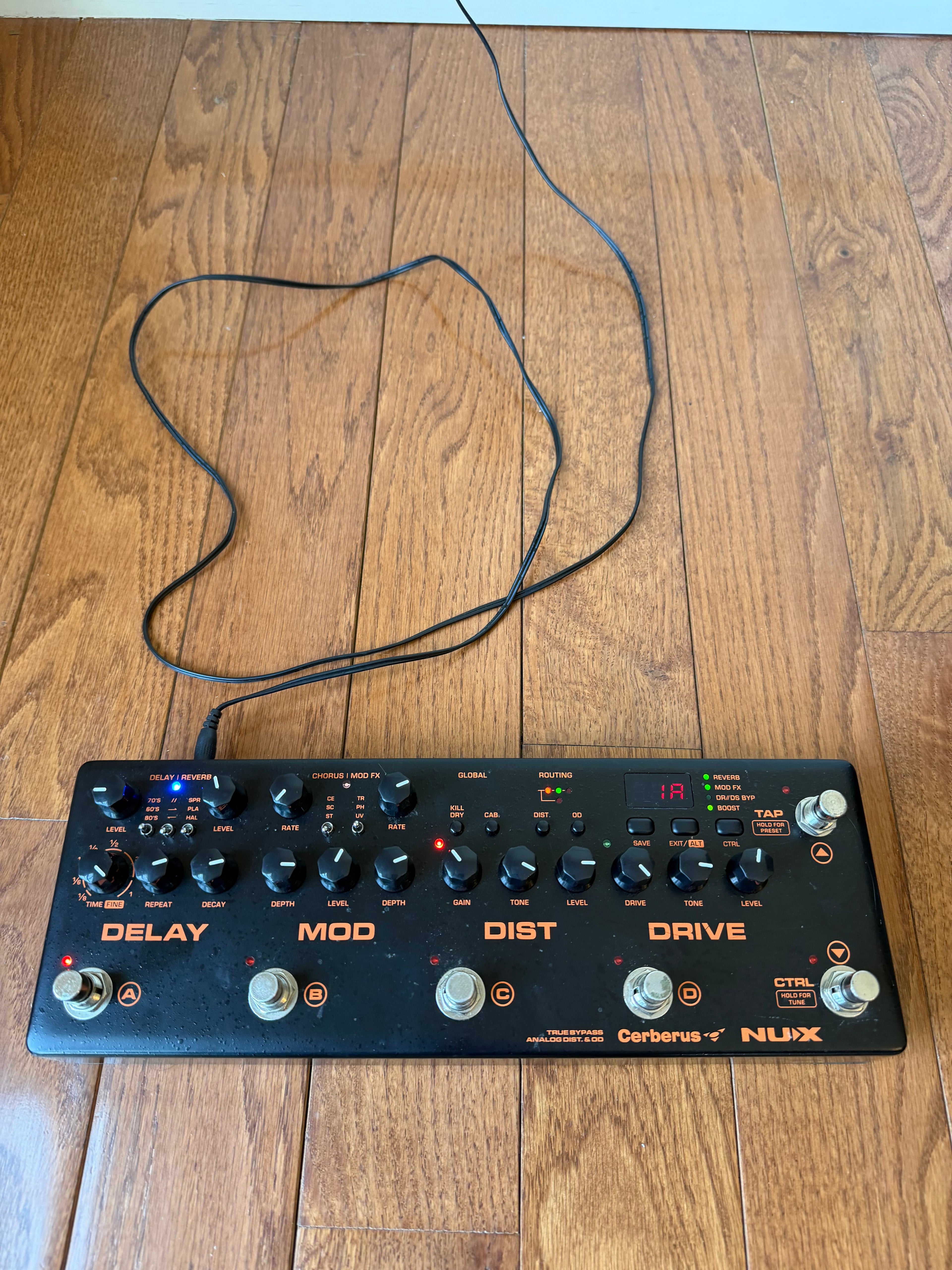 NuX NME-3 Cerberus Multi-Effect Guitar Pedal