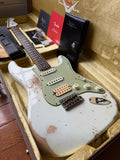 2026 Fender Custom Shop ‘62 Stratocaster 6.9 lbs HSS Heavy Relic - Olympic White