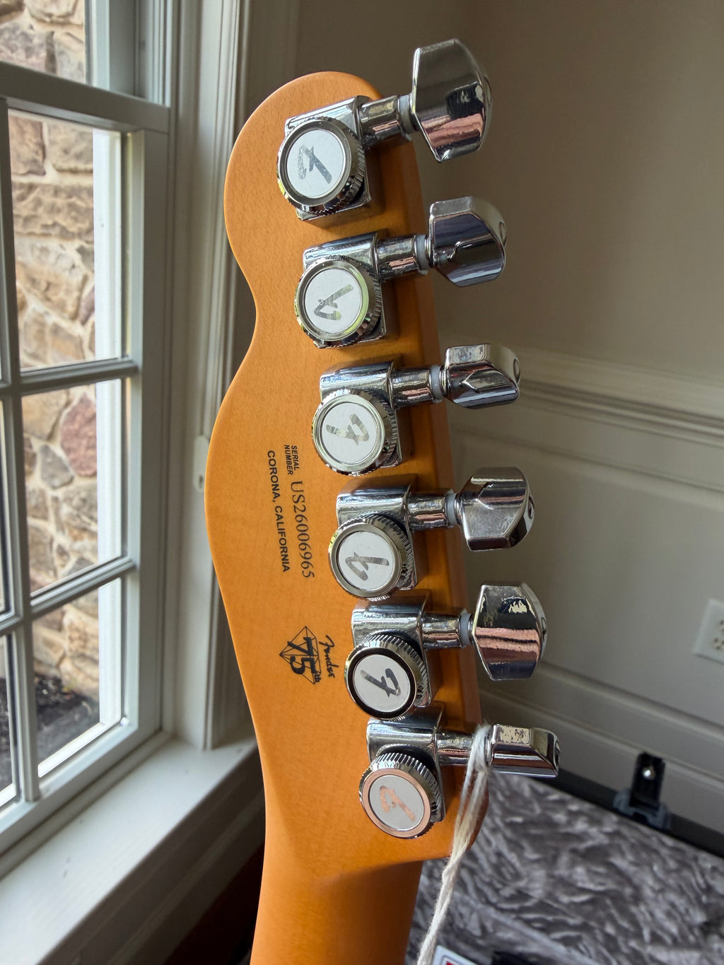 2026 Fender American Ultra II Telecaster Maple - Avalanche White