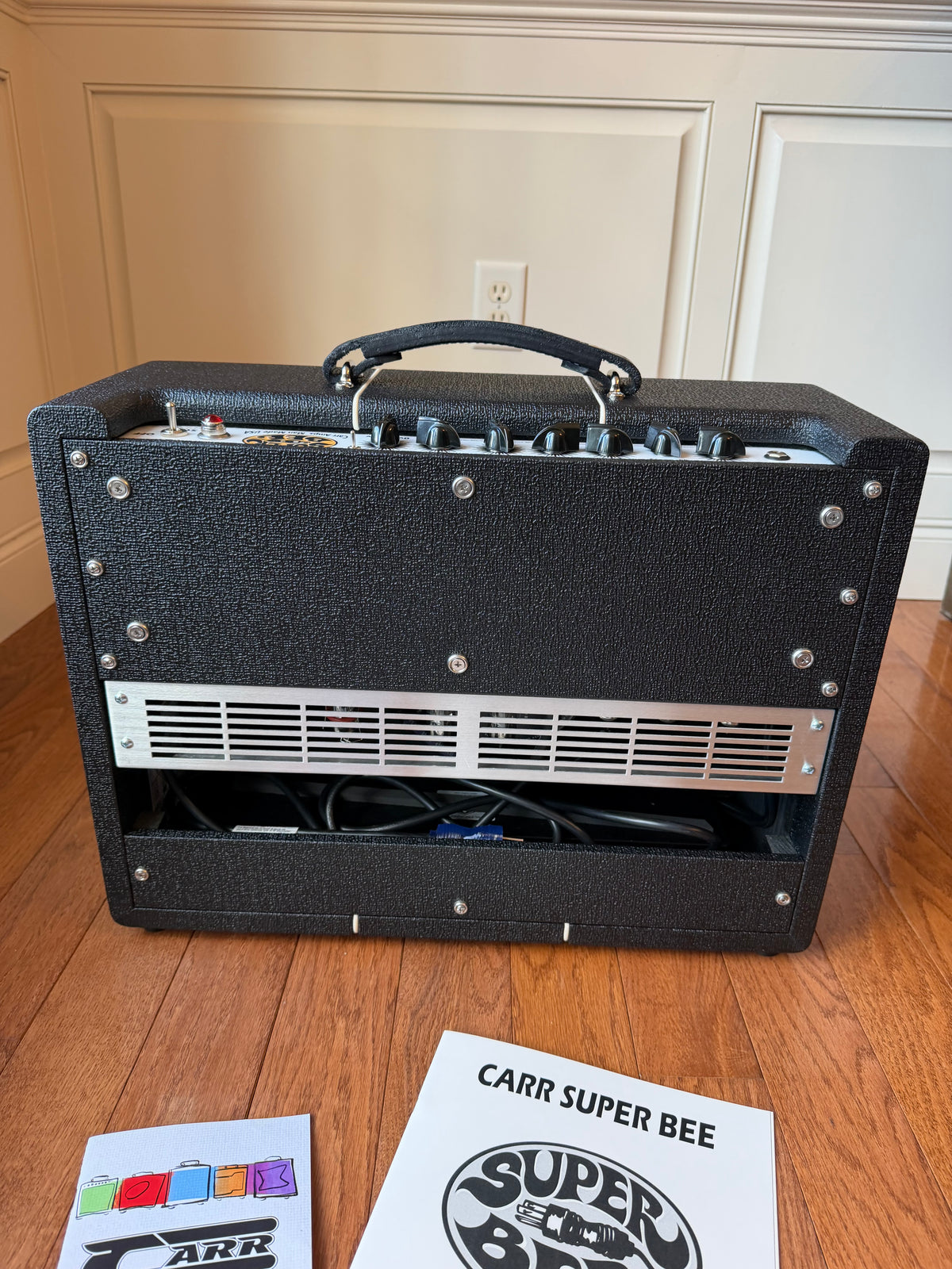 Carr Super Bee 10-Watt 1x12” w/ Cover Guitar Combo Amp - Black