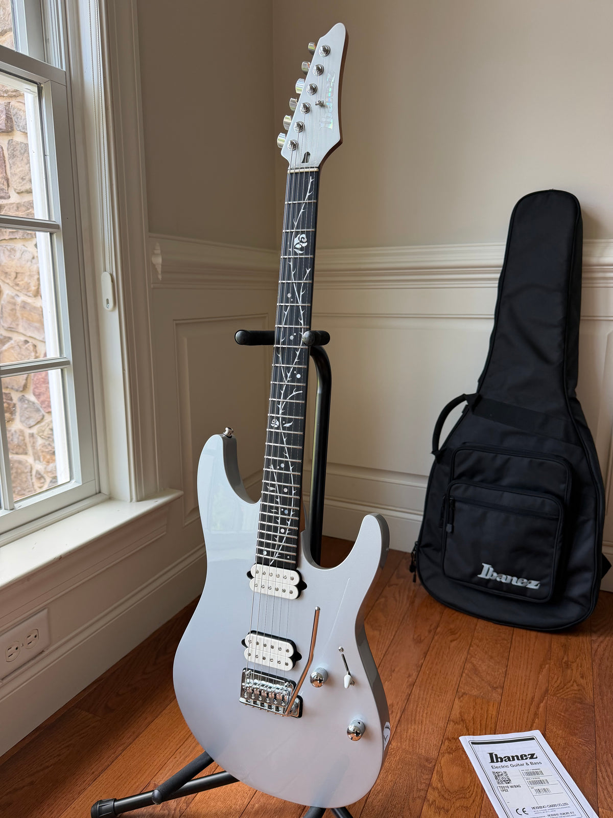 2024 Ibanez TOD10 Tim Henson Signature - Classic Silver