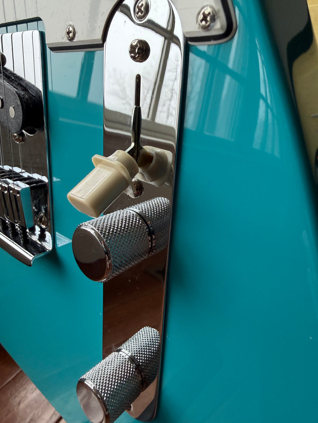 2025 Fender Custom Shop Telecaster Custom Deluxe W25 NOS - Taos Turquoise - Image 6