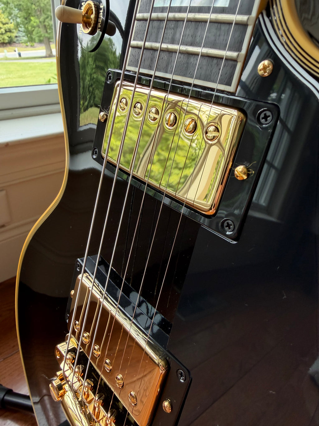 2026 Gibson Custom Shop Les Paul Custom ‘68 Reissue - Ebony Black