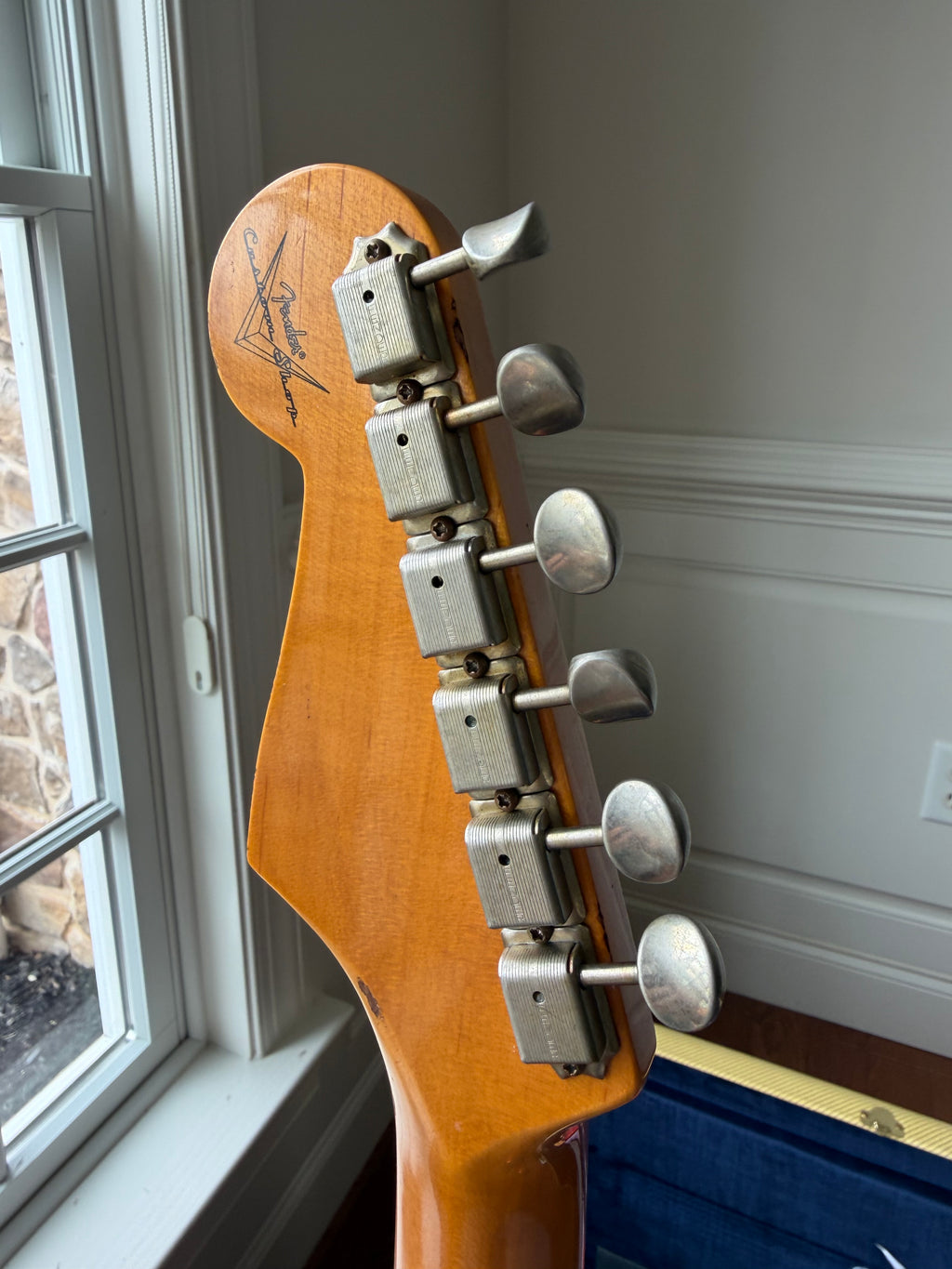 2025 Fender Custom Shop ‘57 Stratocaster SR25 Heavy Relic - Aged Candy Tangerine