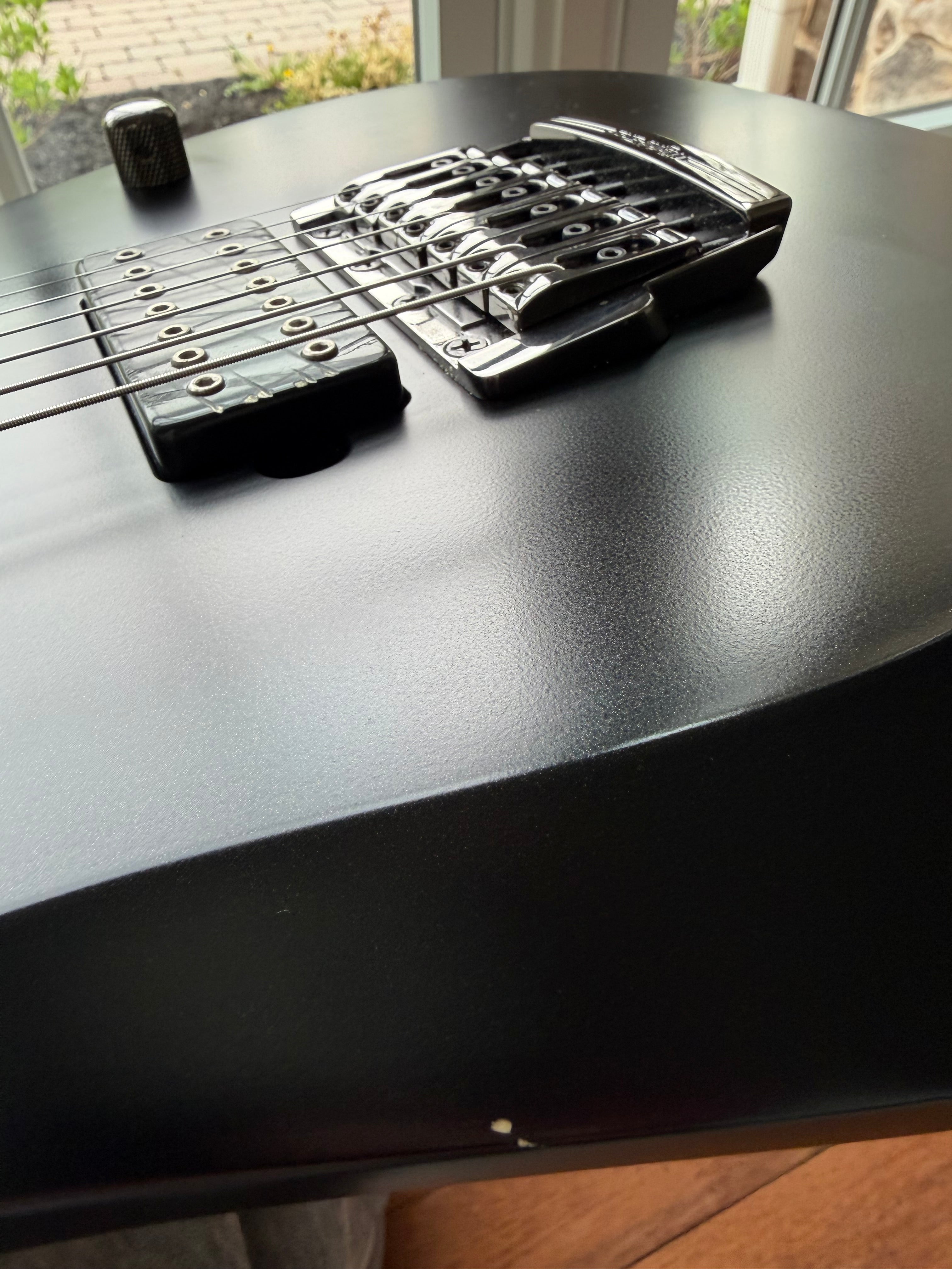2019 Ibanez Prestige RGD7UCS 7 String - Invisible Shadow Black