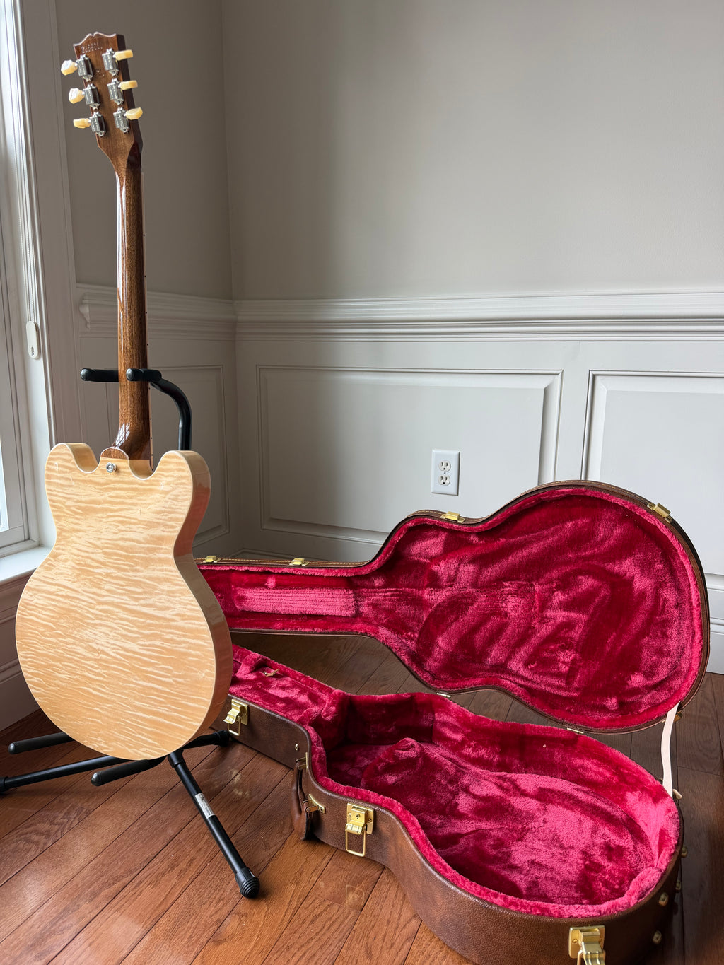 2026 Gibson ES-335 Figured - Antique Natural