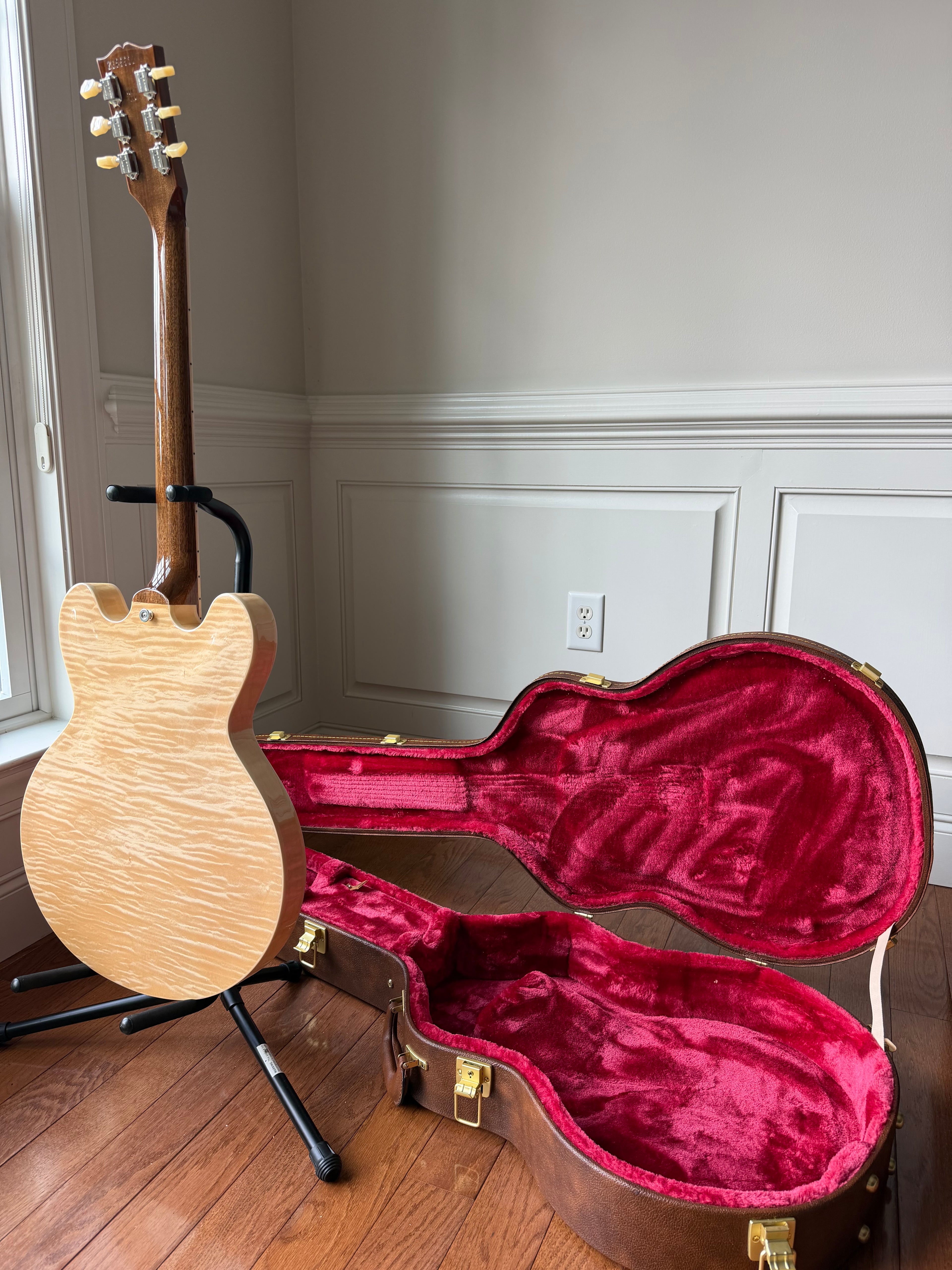 2026 Gibson ES-335 Figured - Antique Natural
