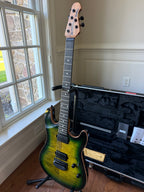 2021 Ernie Ball Music Man Sabre HH - Gator Burst Flame