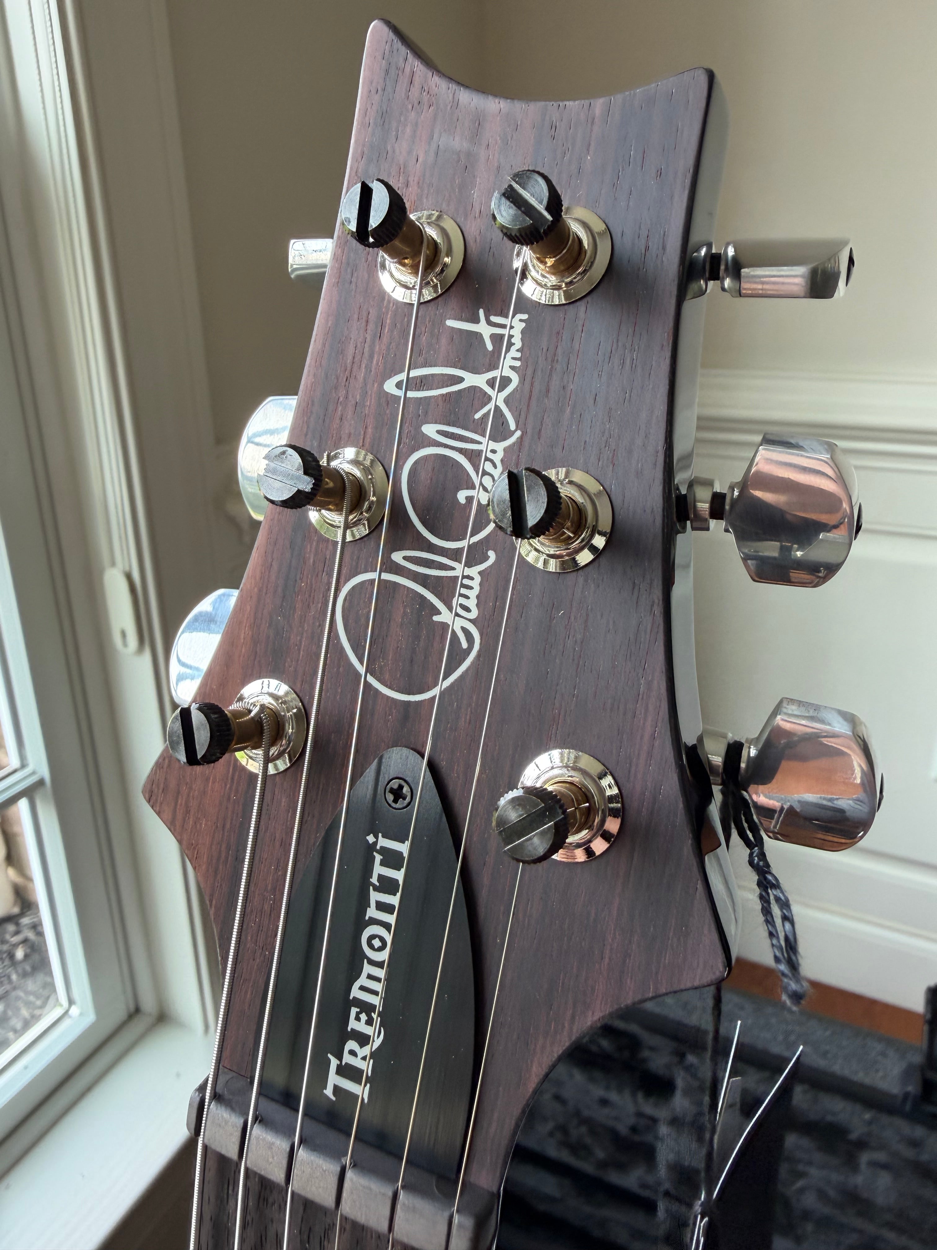 2025 PRS Tremonti Signature - Charcoal Tri-Color Burst
