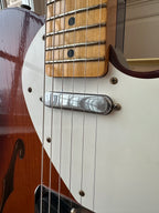 2025 Fender Custom Shop Telecaster Thinline W25 50s Journeyman - Aged Violin Burst - Image 4