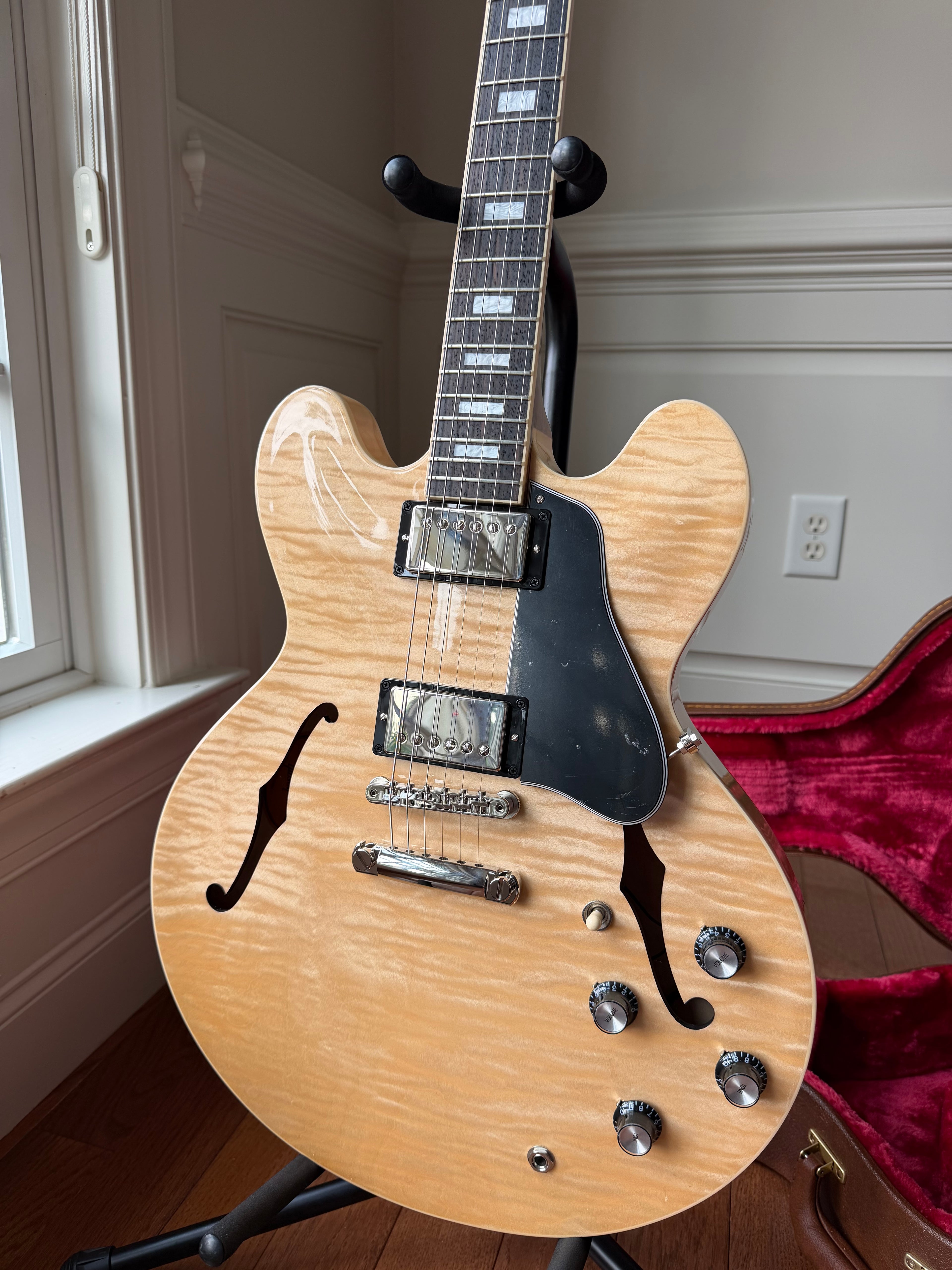 2026 Gibson ES-335 Figured - Antique Natural