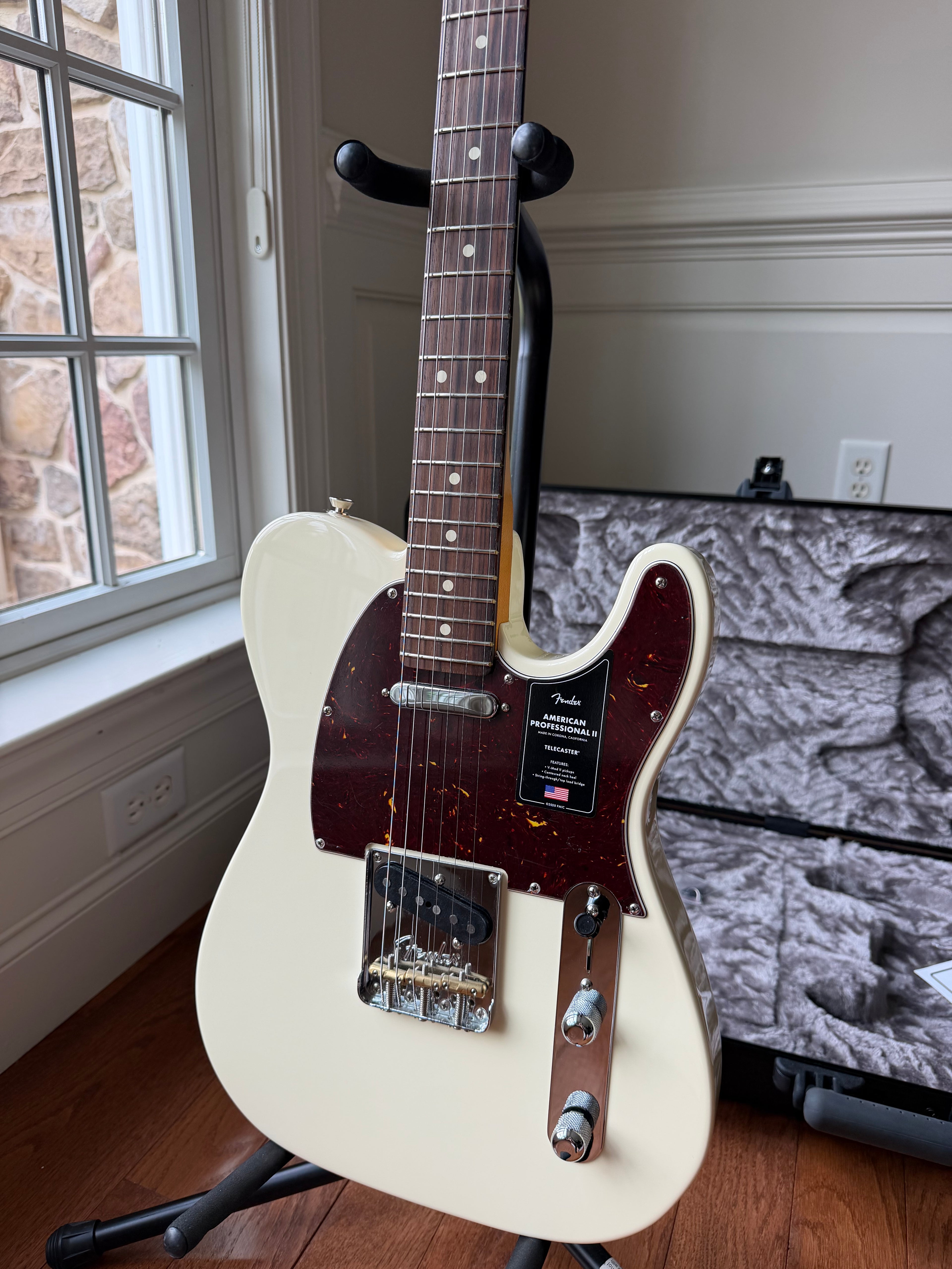 2023 Fender American Professional II Telecaster - Olympic White