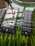 2019 PRS Special Semi-Hollow Wood Library Brazilian Korina - Jade Green Smokeburst