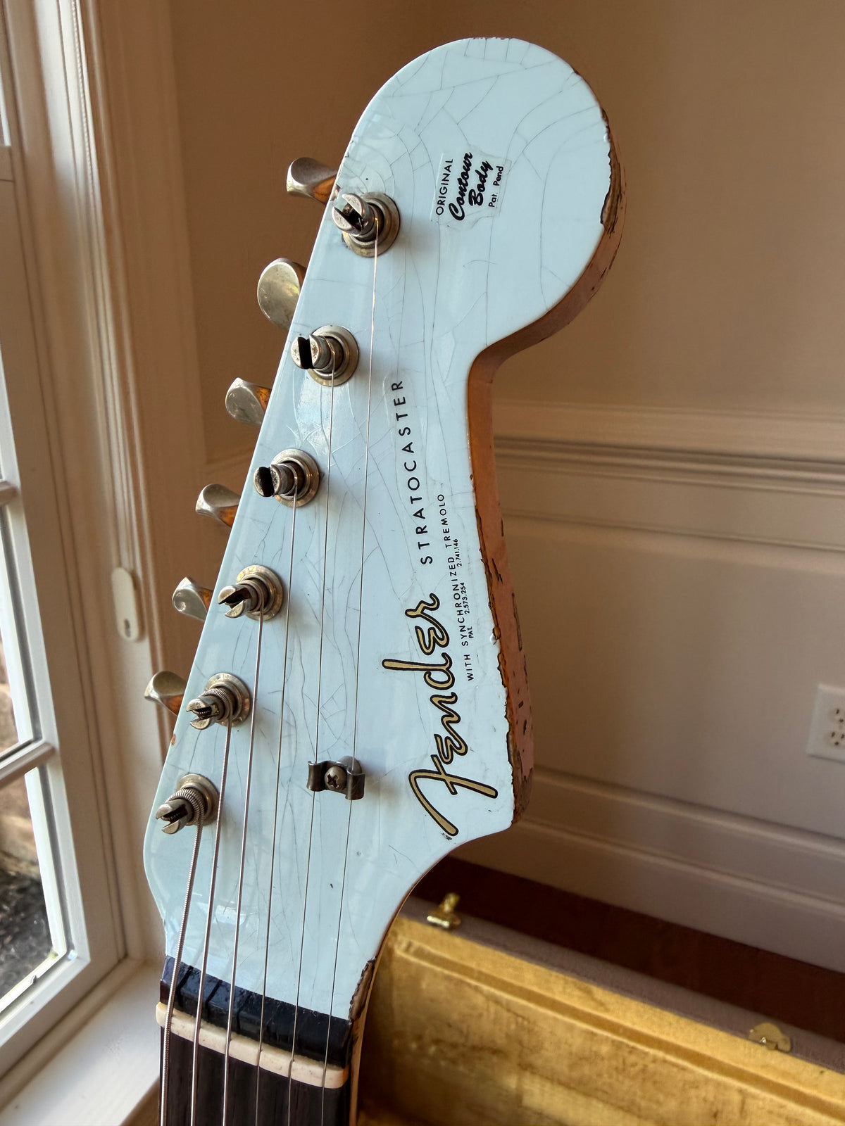 2026 Fender Custom Shop ‘62 Stratocaster HSS Heavy Relic - Sonic Blue