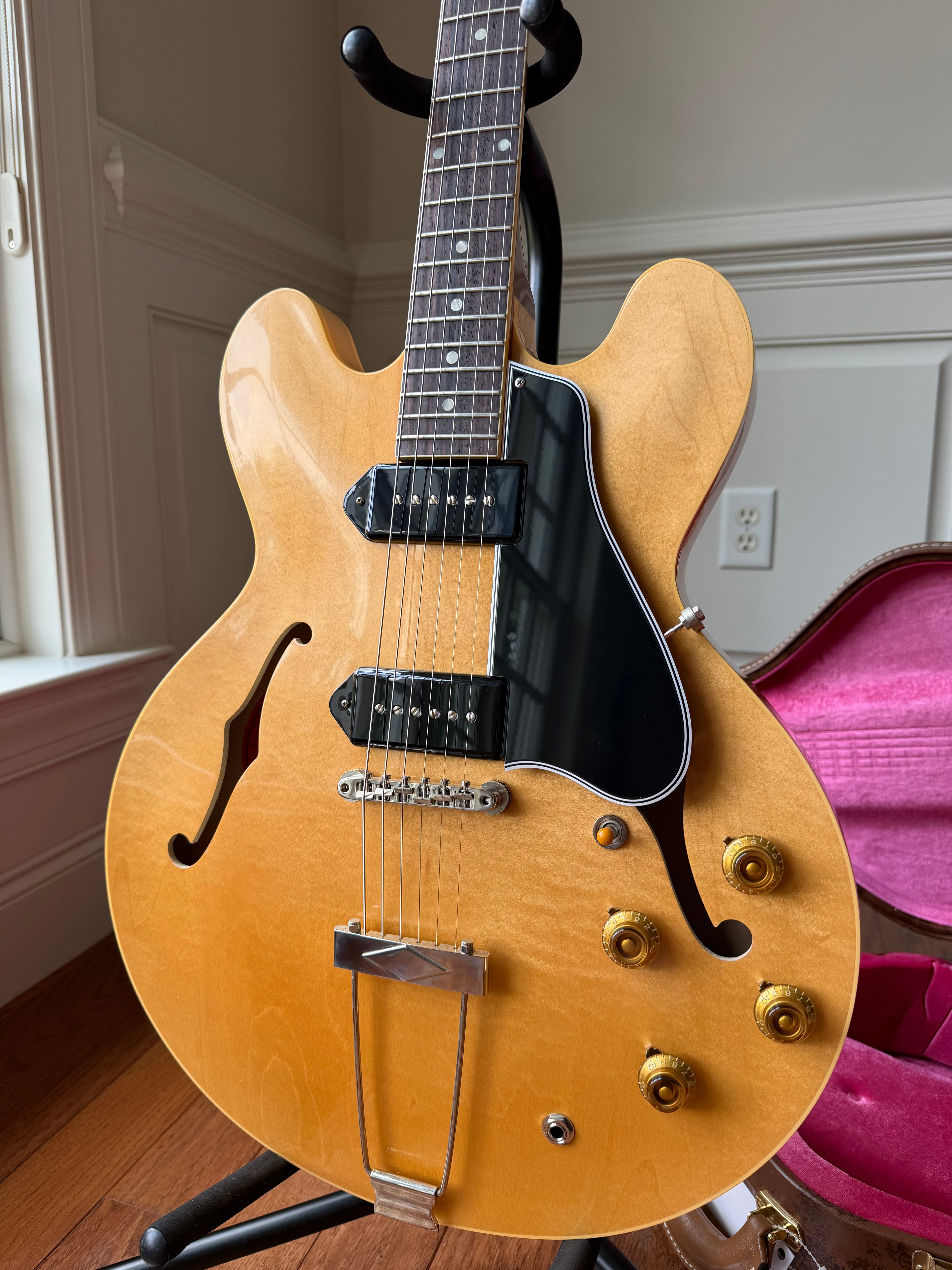 2026 Gibson Custom Shop ES-330 ‘59 Reissue VOS - Vintage Natural