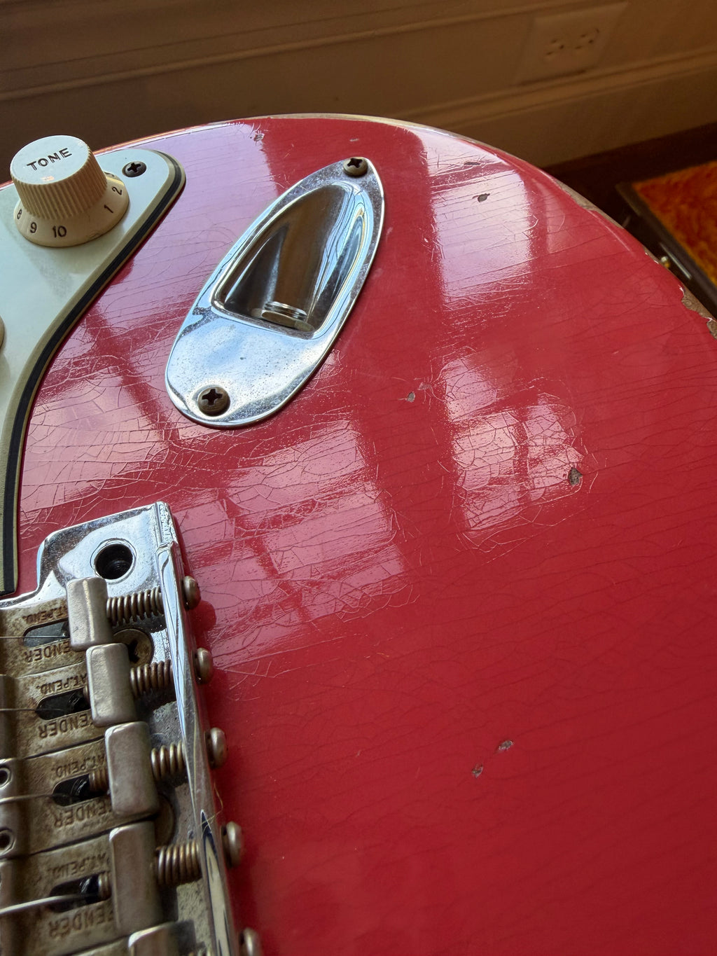 2022 Fender Custom Shop ‘61 Stratocaster Heavy Relic - Fiesta Red