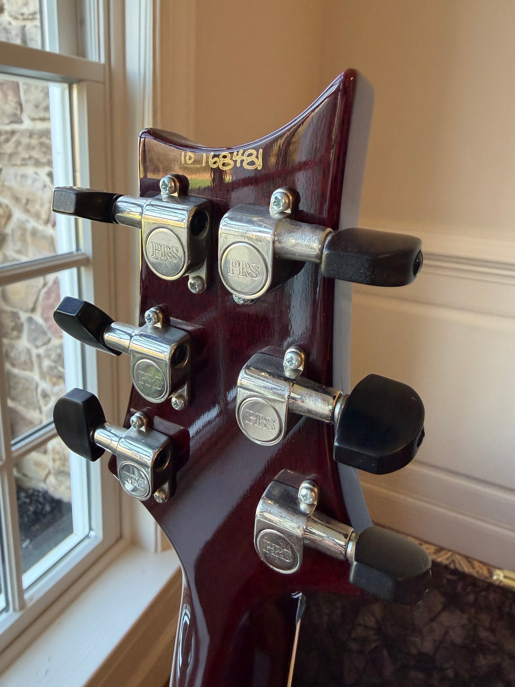 2010 PRS MC-58 McCarty Flame Maple Artist Top - Fire Red Burst