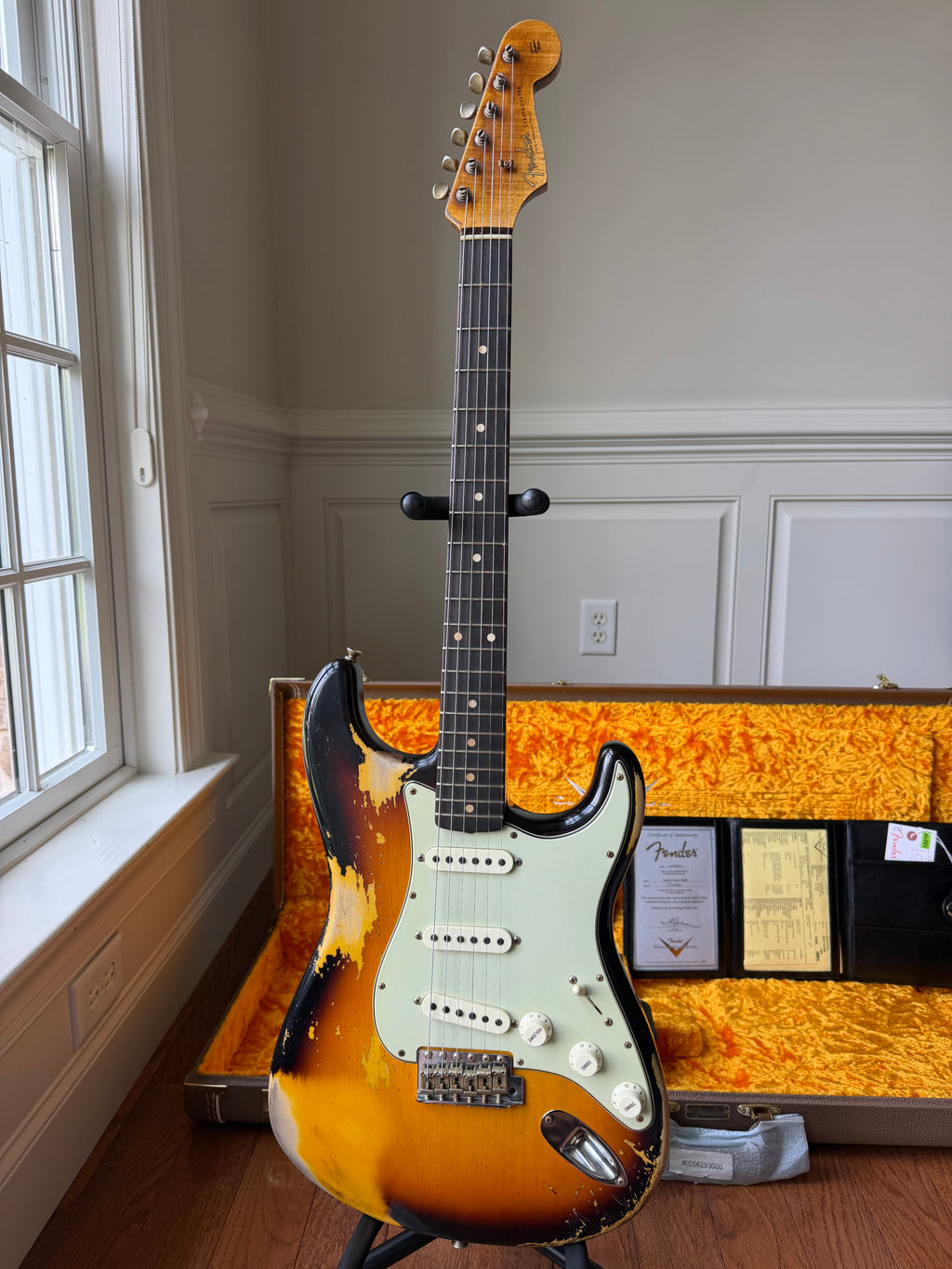 2022 Fender Custom Shop ‘60 Stratocaster Heavy Relic Limited Edition - 3 Color Sunburst