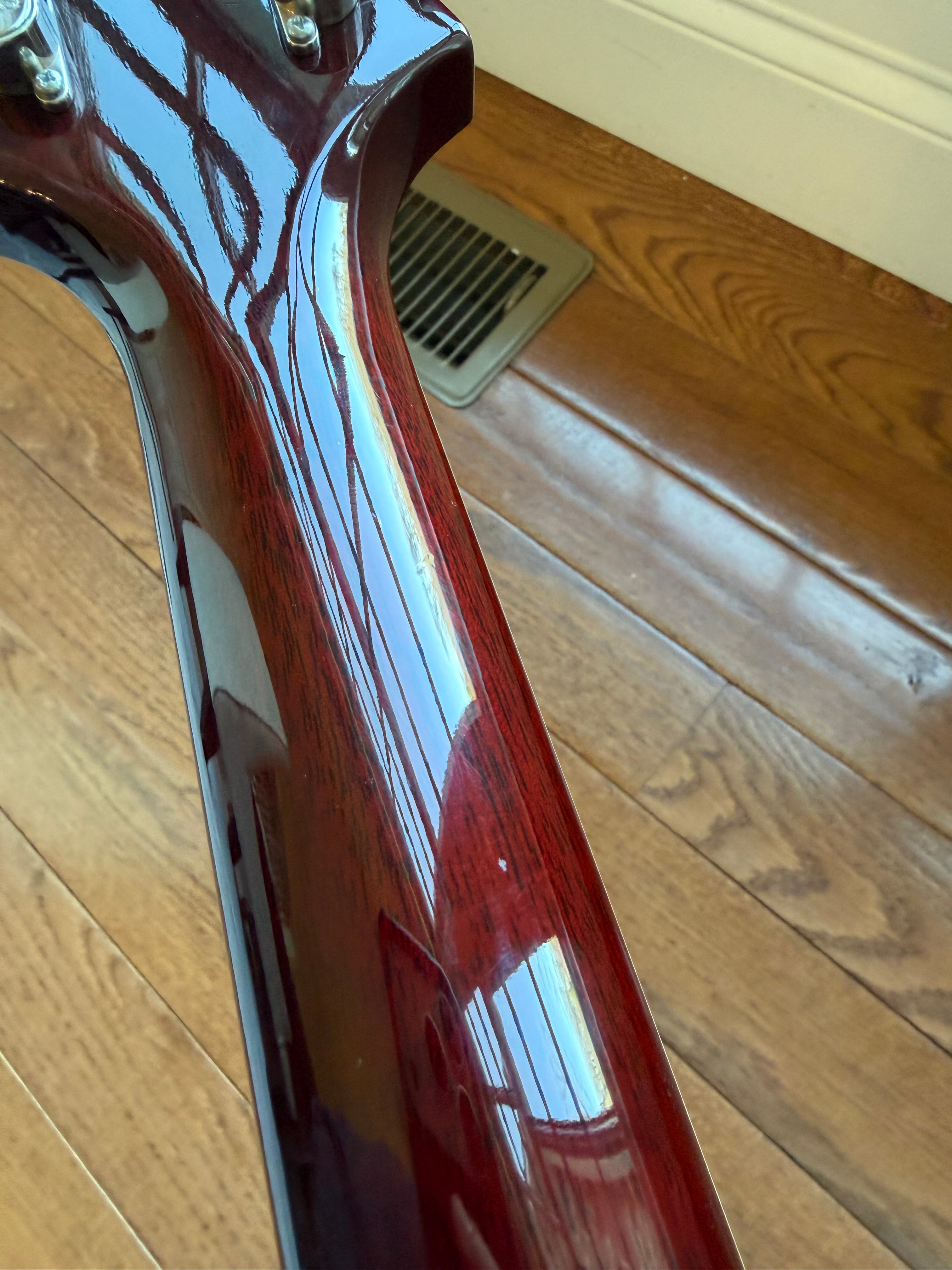 2010 PRS MC-58 McCarty Flame Maple Artist Top - Fire Red Burst