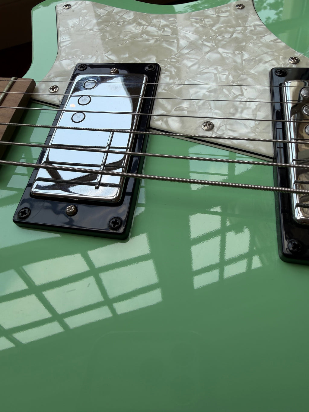 Reverend Descent W Baritone - Oceanside Green