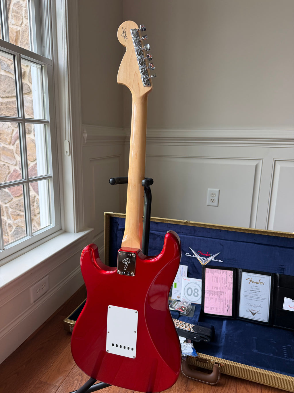 2023 Fender Custom Shop Yngwie Malmsteen Stratocaster - Candy Apple Red