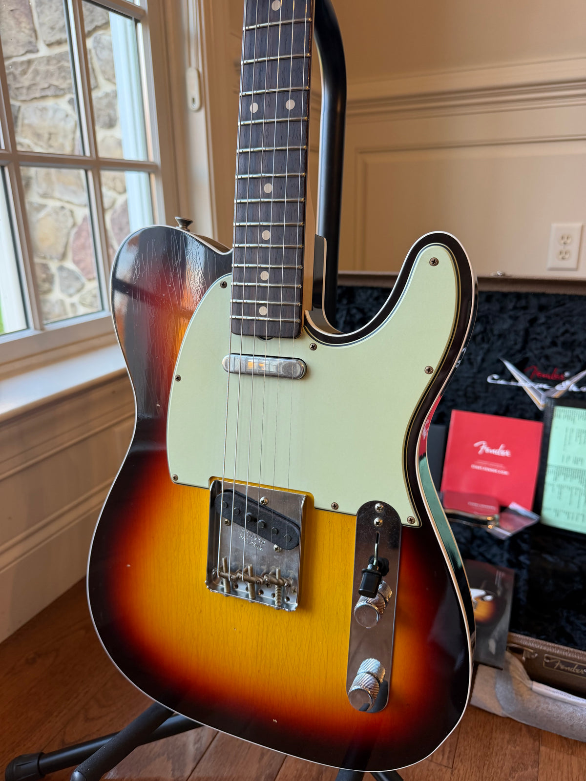2024 Fender Custom Shop ‘60 Telecaster Custom Journeyman - Chocolate 3 Tone Sunburst