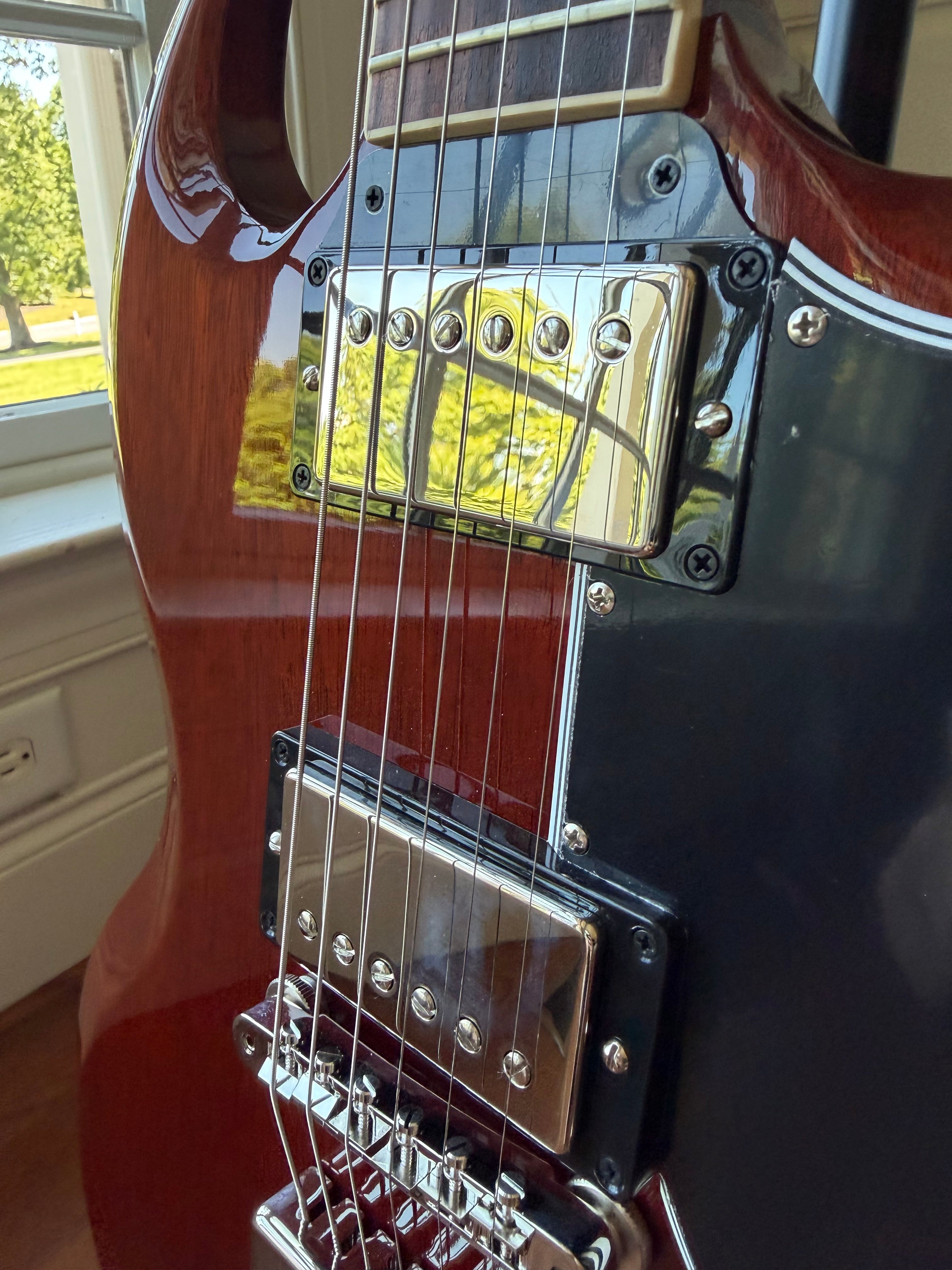 2026 Gibson Jake Kiszka Signature '61 SG Standard - Faded Vintage Cherry Red