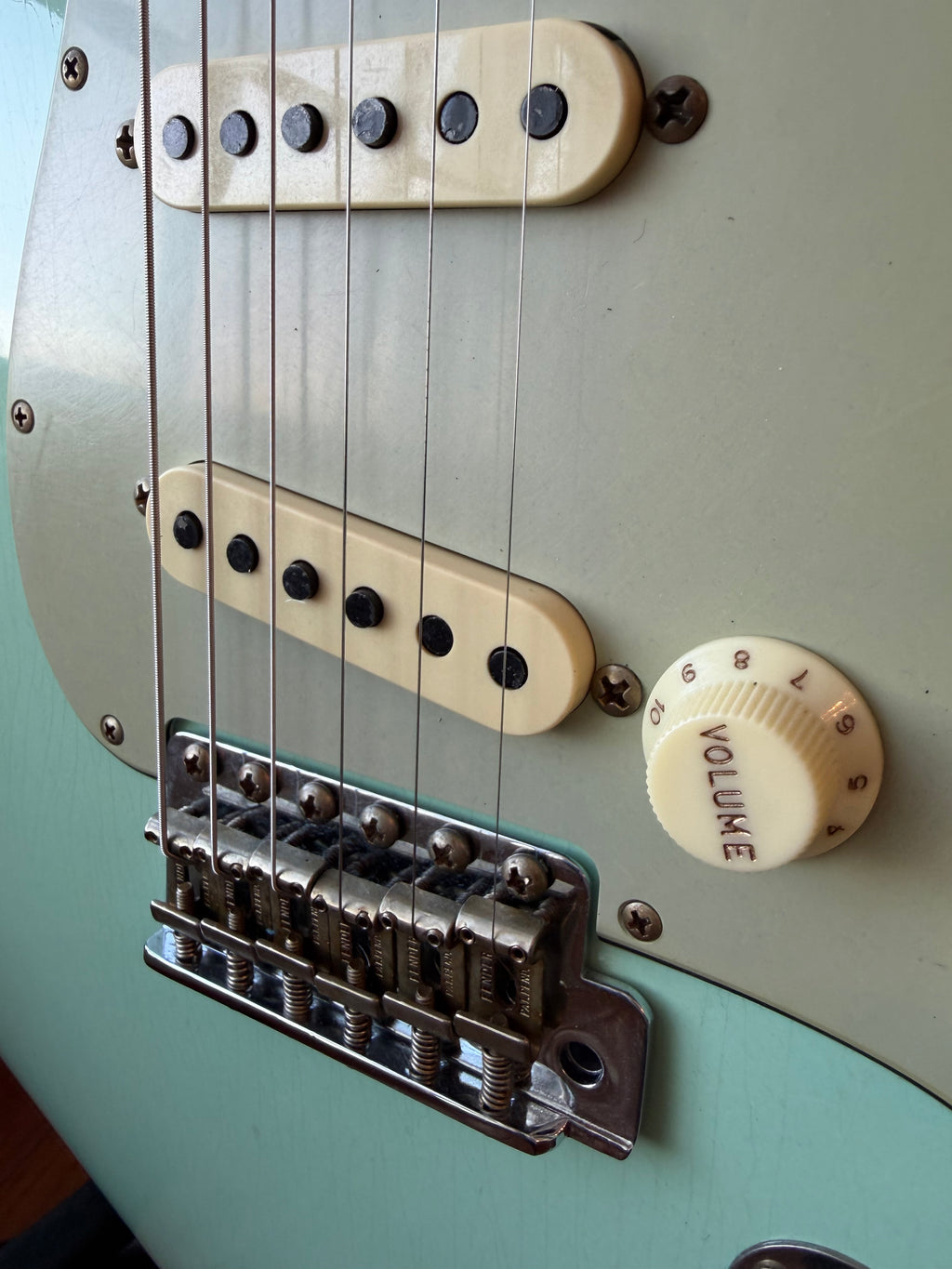 2026 Fender Custom Shop '64 Stratocaster L-Series Journeyman - Aged Surf Green - Image 5