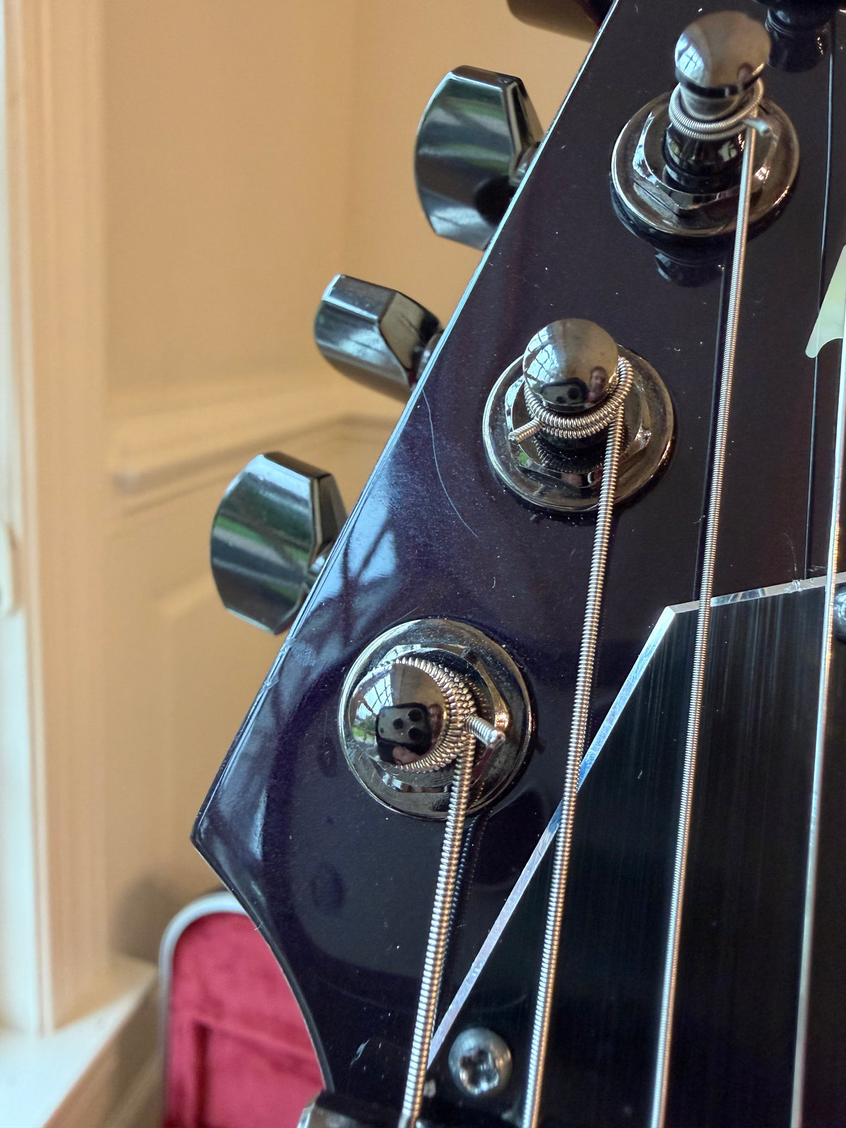 2016 Ibanez Prestige RG655M - Subterranean Purple Metallic
