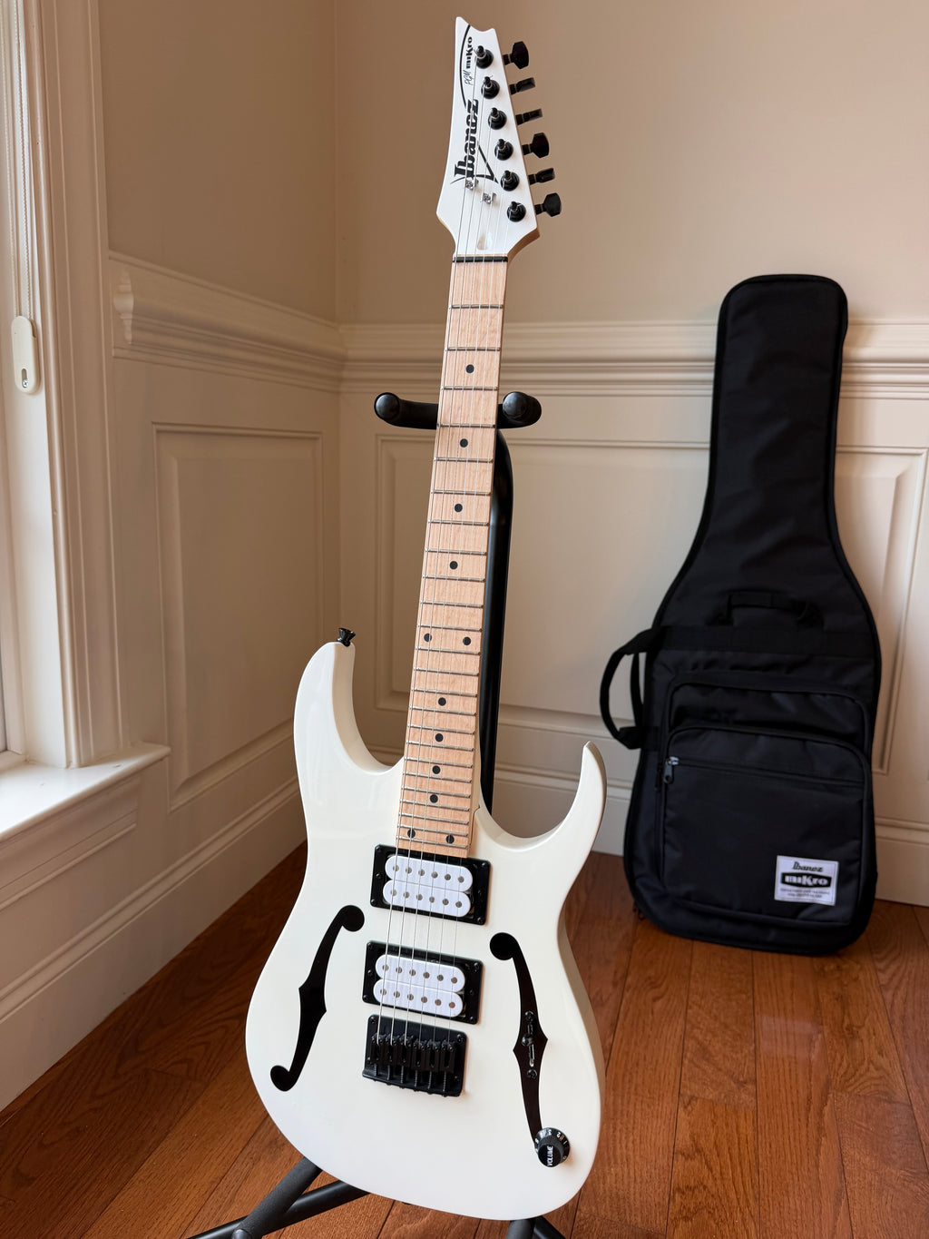 Ibanez PGMM31 Paul Gilbert Signature Mikro - White