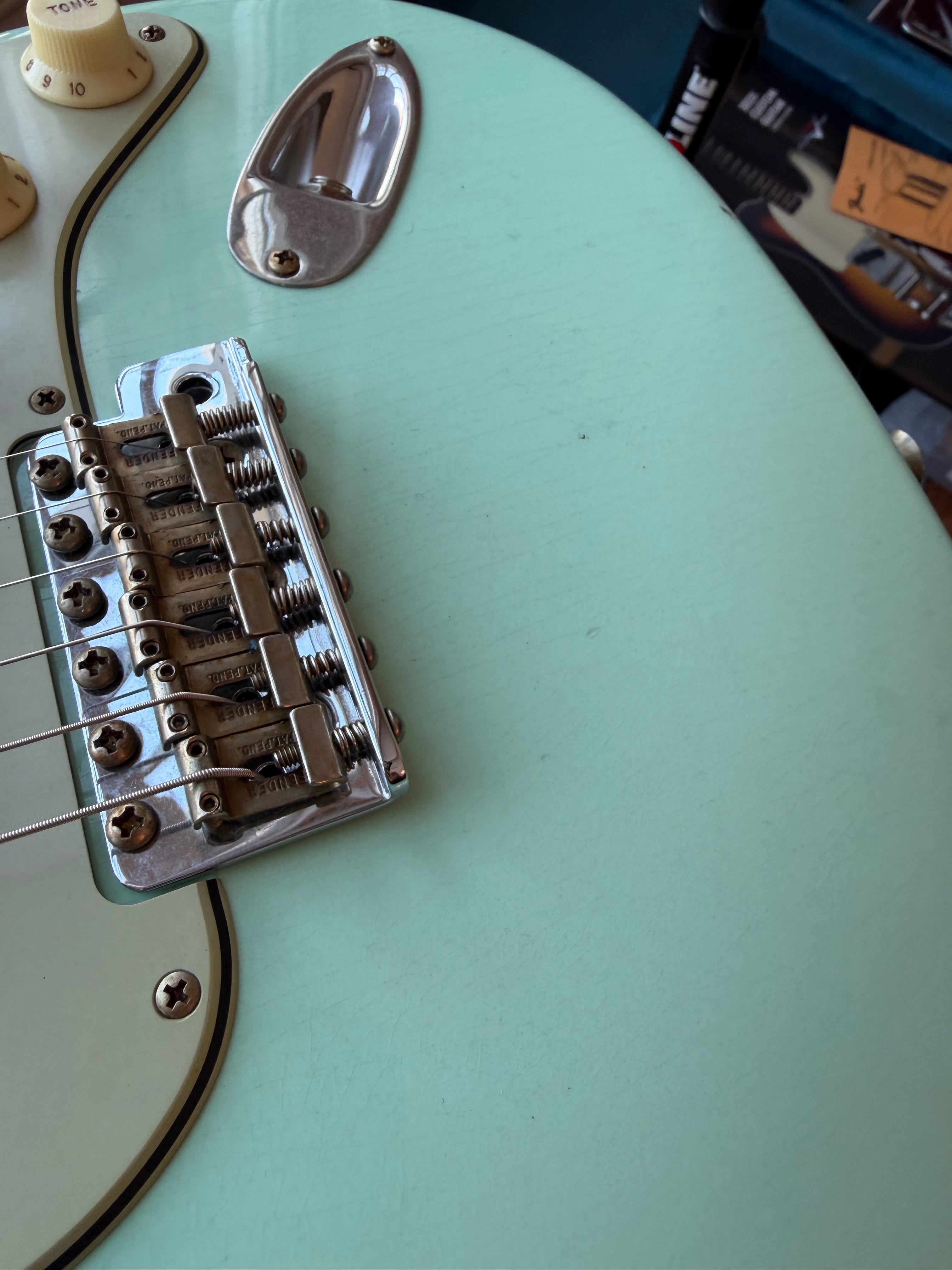 2026 Fender Custom Shop '64 Stratocaster L-Series Journeyman - Aged Surf Green - Image 14