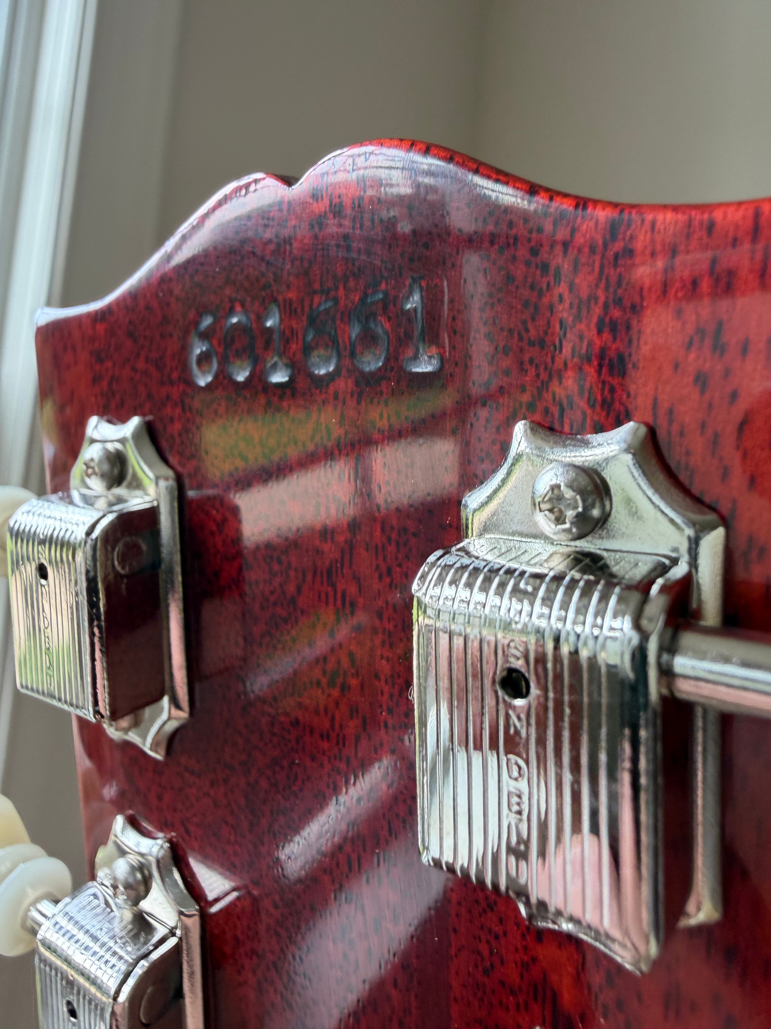 2026 Gibson Custom Shop ‘61 Les Paul SG Standard Stop Tail VOS - Cherry Red
