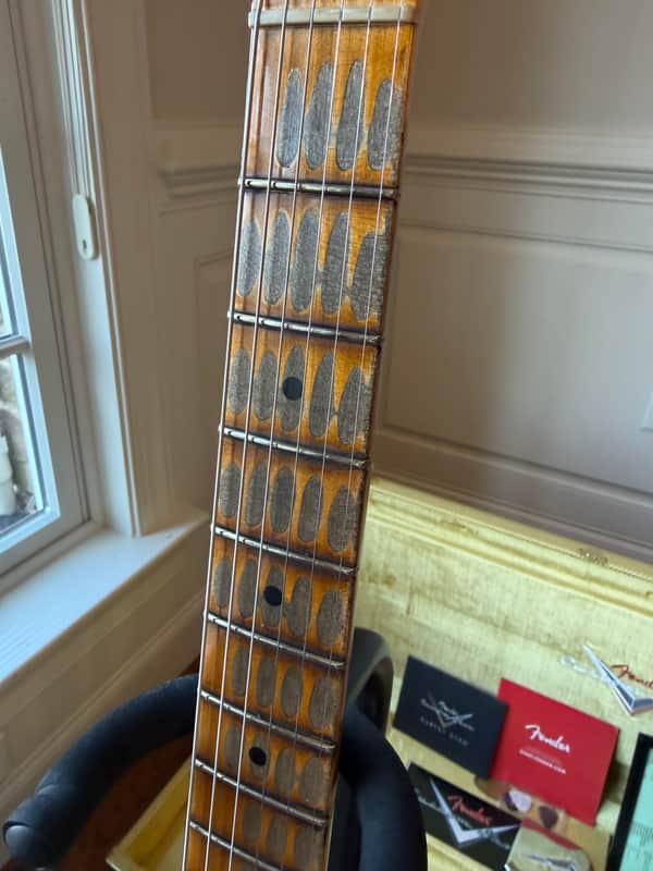 2025 Fender Custom Shop '57 Telecaster Super Heavy Relic LR25 Limited Edition - Aged Dirty White Blonde