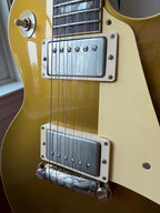 2022 Gibson Custom Shop M2M ‘54 Reissue R4 Les Paul Double Gold Stinger VOS - Gold Top
