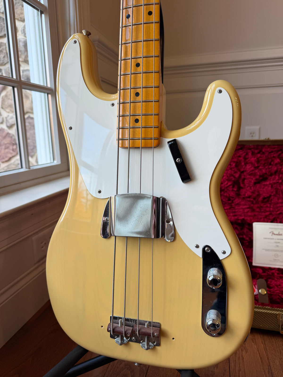 2023 Fender American Vintage II ‘54 Precision Bass - Vintage Blonde