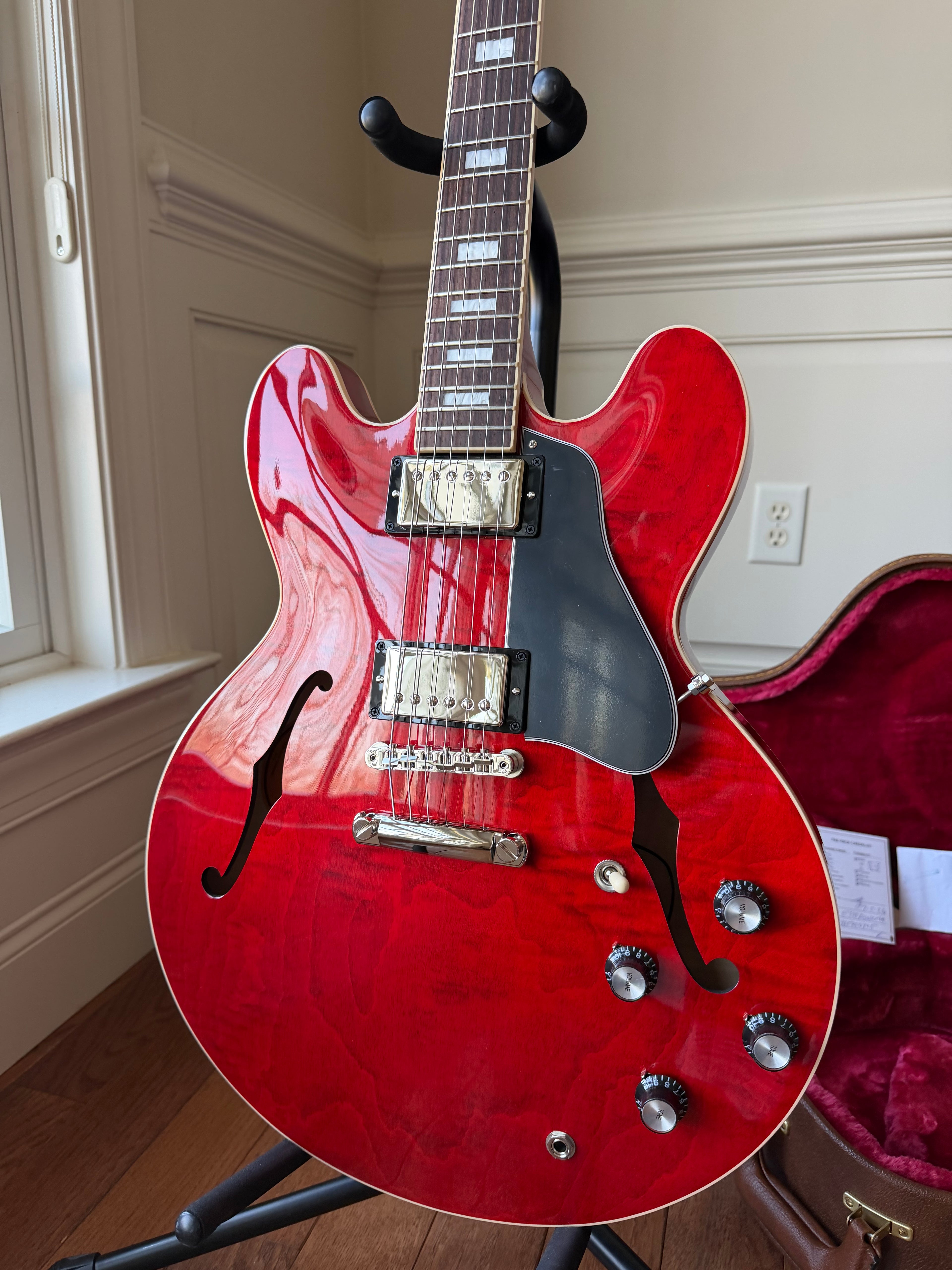 2025 Gibson ES-335 Figured - Cherry Red - Image 2