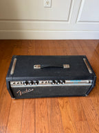 1976 Fender Bassman 50 Silverface Guitar Amp Head