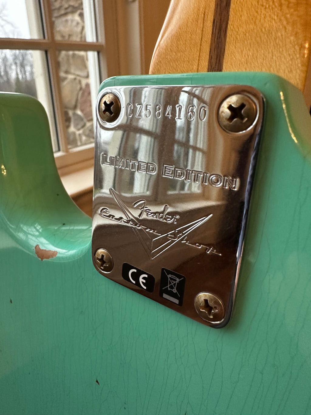 2025 Fender Custom Shop Fat 50s Stratocaster Relic B2 Limited - Super Faded Aged Sea Foam Green - Image 13
