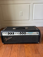 1976 Fender Bassman 50 Silverface Guitar Amp Head