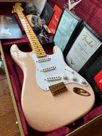 2025 Fender Custom Shop '54 Stratocaster B4 70th Anniversary Deluxe Closer Classic - Shell Pink - Image 1