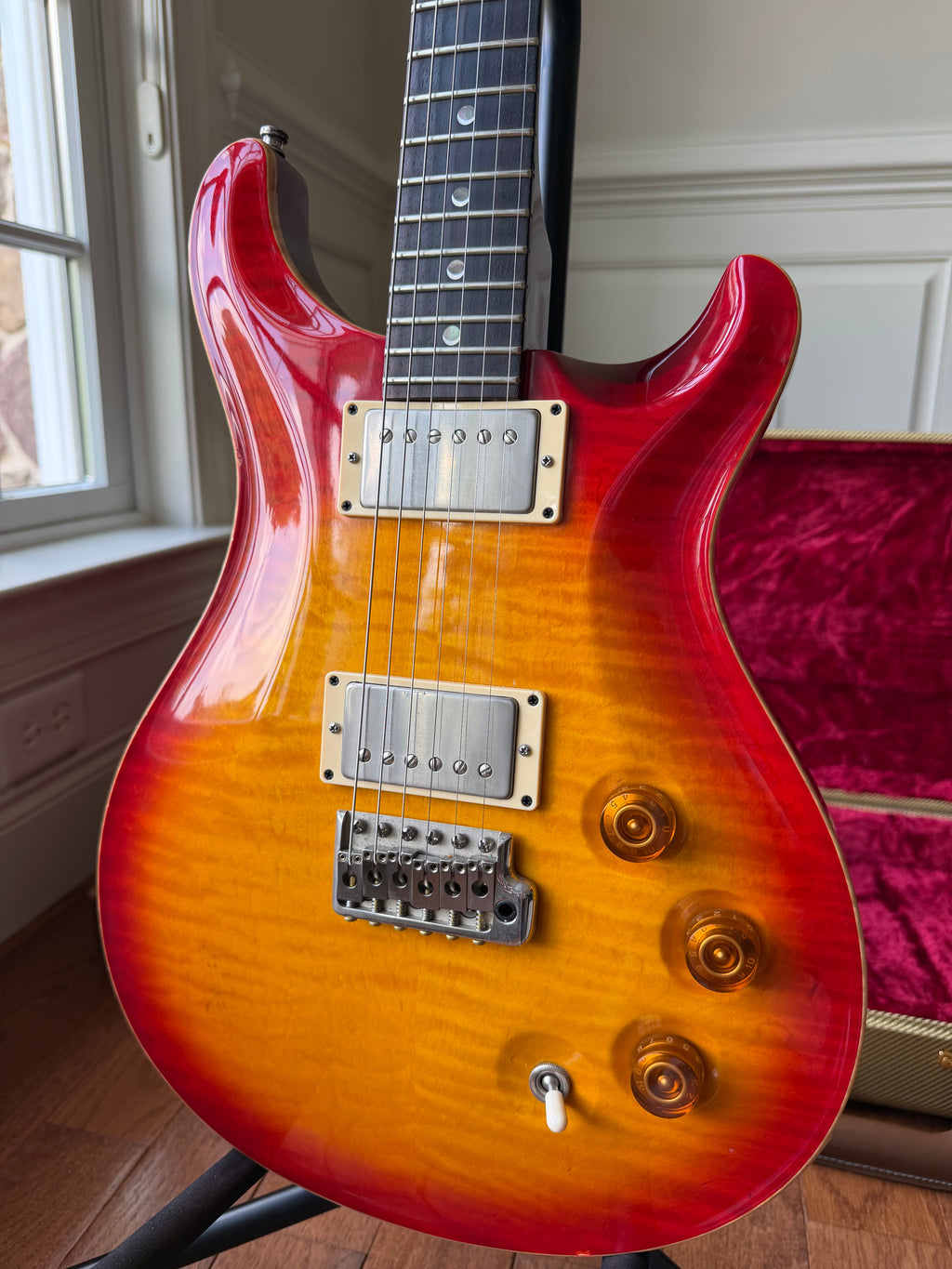 2008 PRS DGT David Grissom Tremolo Signature - Sunburst