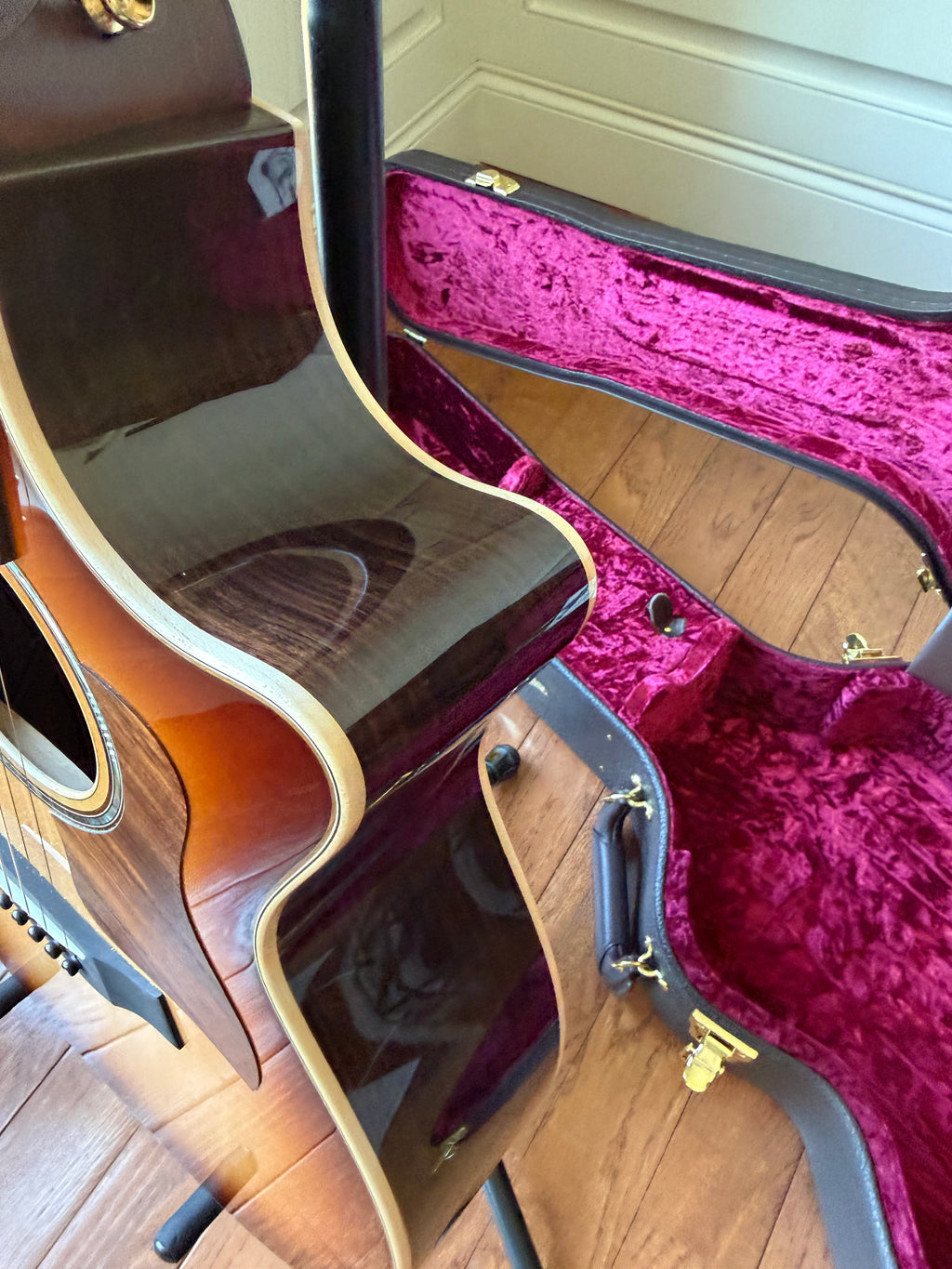 2025 Taylor 814ce Sunset Blvd Grand Auditorium - Sunset Edgeburst