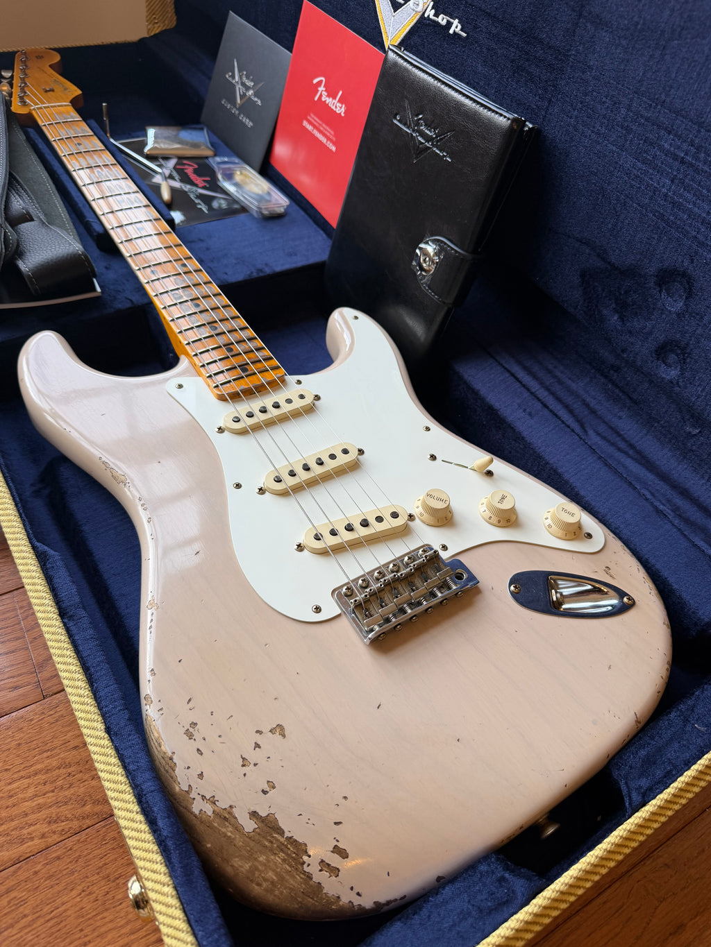 2025 Fender Custom Shop ‘57 SR57 Stratocaster Heavy Relic - Dirty White Blonde