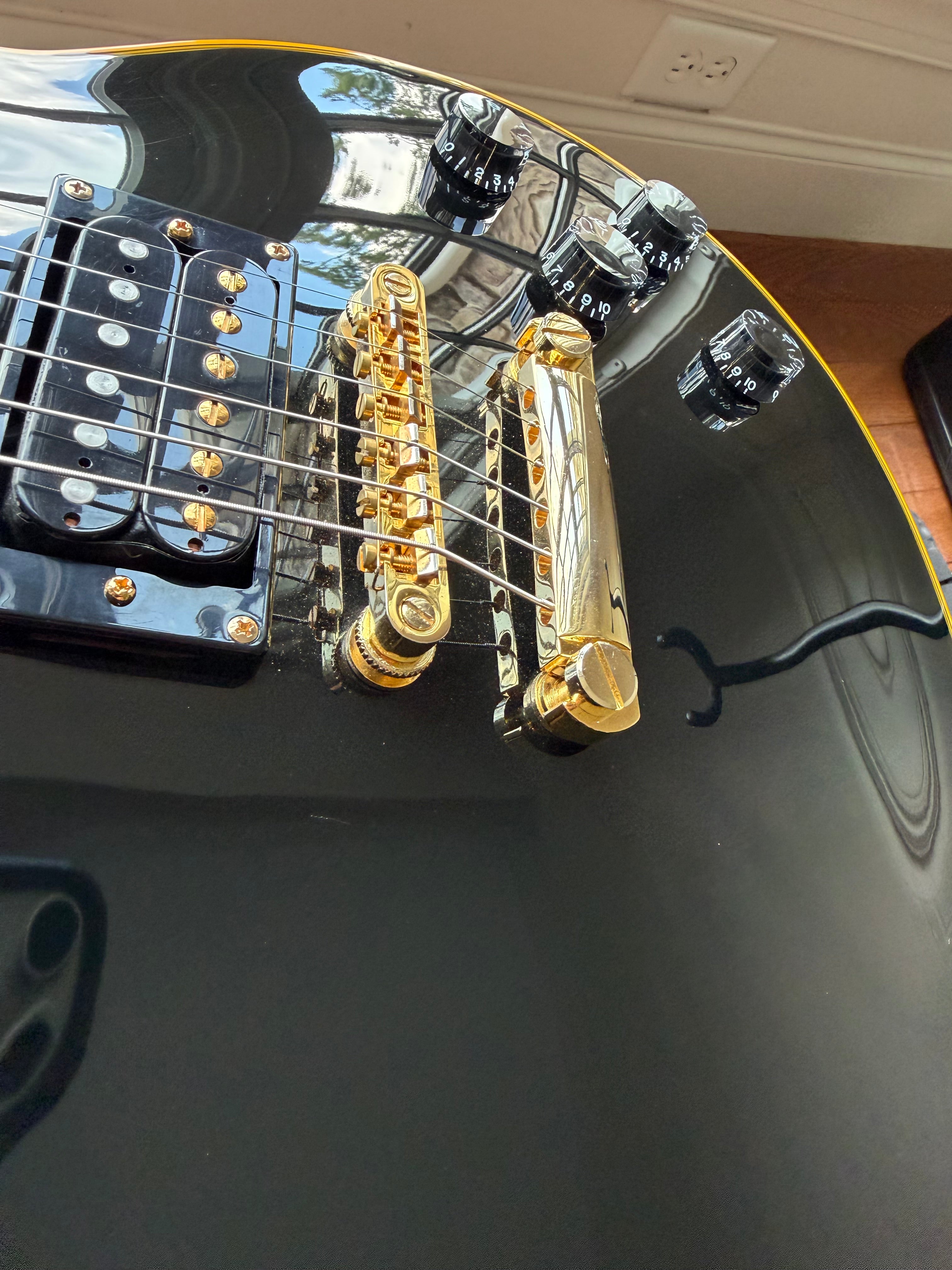 2014 Epiphone Les Paul Custom Classic - Ebony Black