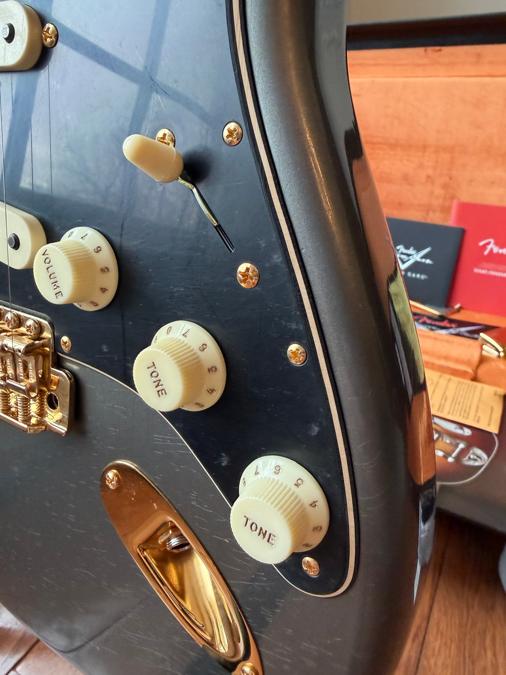2026 Fender Custom Shop '65 Stratocaster Dual Mag B3 Limited Edition Journeyman - Charcoal Frost Metallic - Image 6