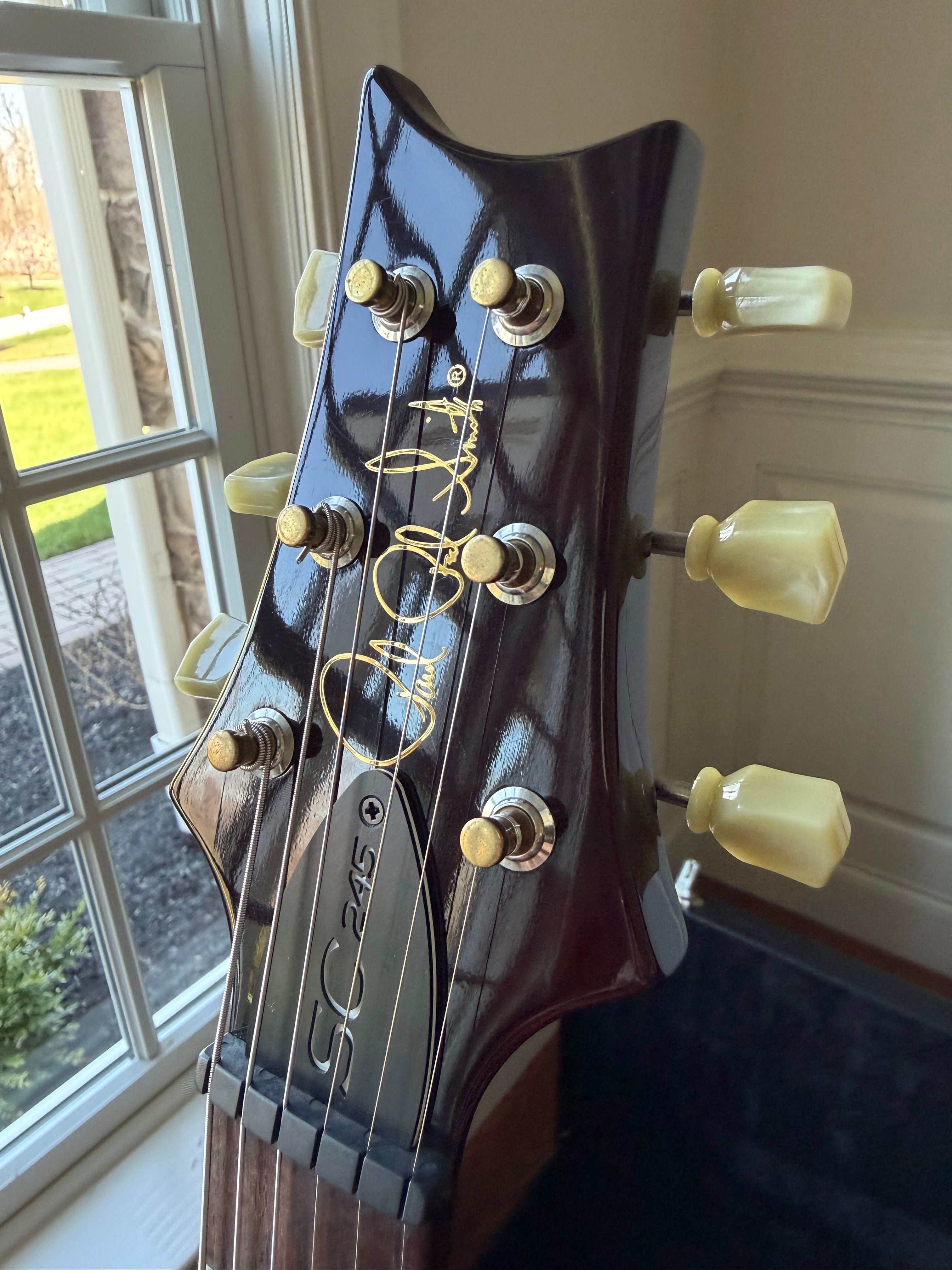 2008 PRS SC 245 Quilted Maple 10 Top - Tortoise Shell