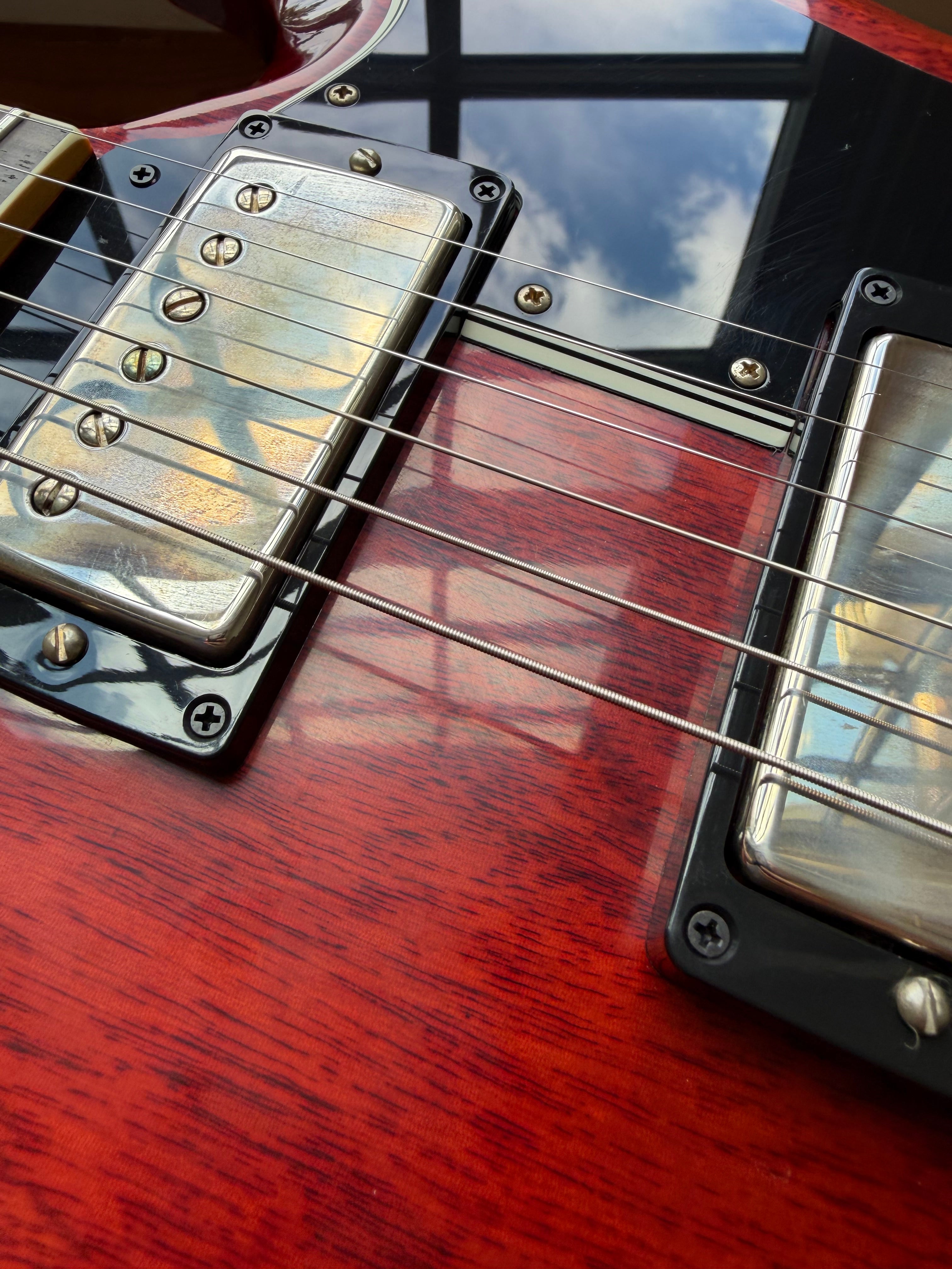 2026 Gibson Custom Shop ‘61 Les Paul SG Standard Stop Tail VOS - Cherry Red