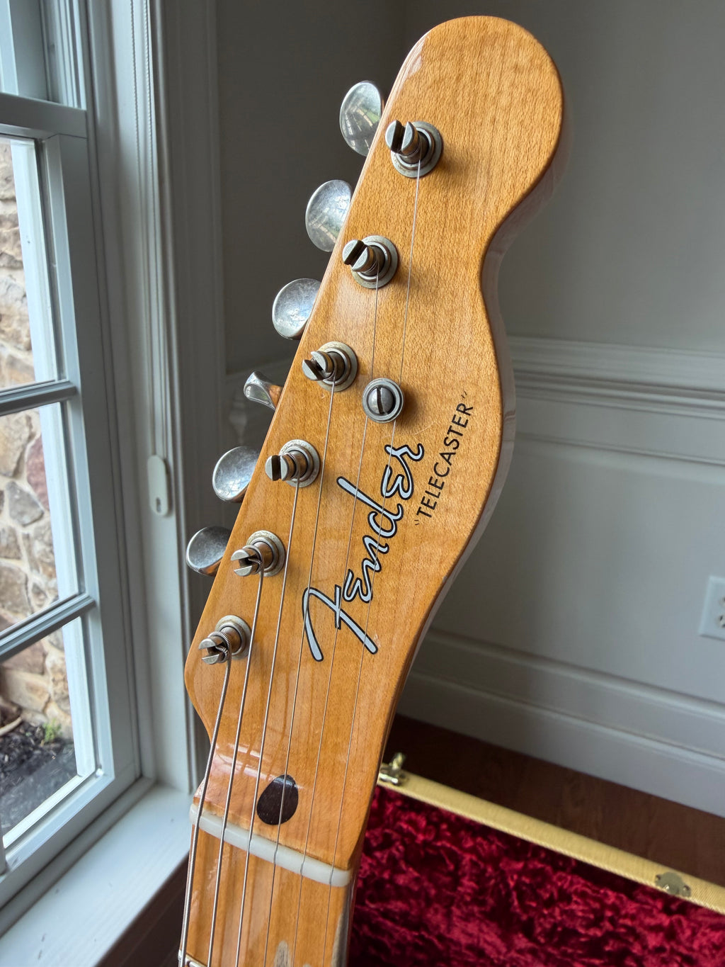 2019 Fender Custom Shop ‘52 Telecaster Journeyman - Aged Nocaster Blonde