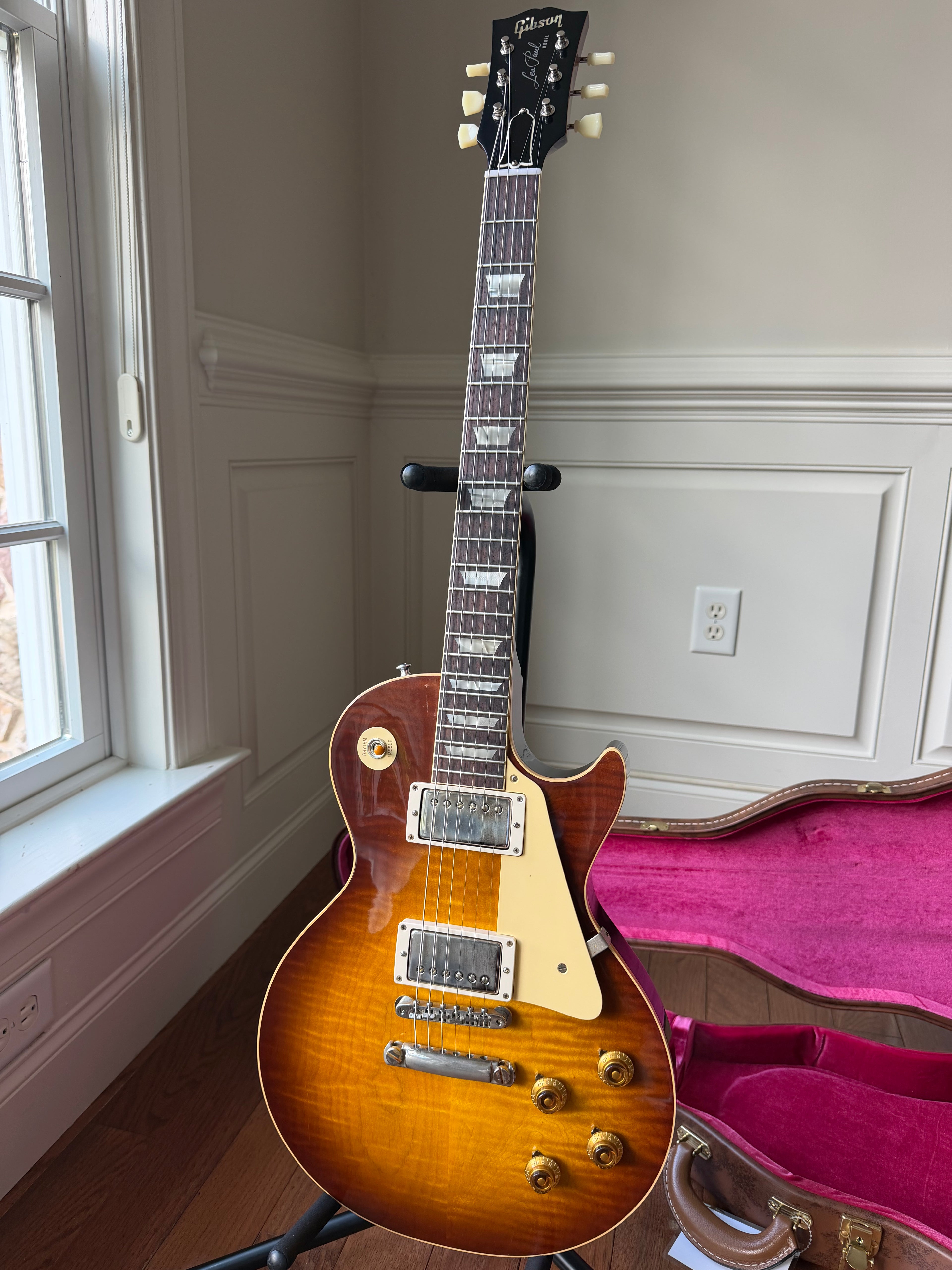 2026 Gibson Custom Shop Les Paul Standard ‘59 Reissue R9 VOS - Iced Tea Burst